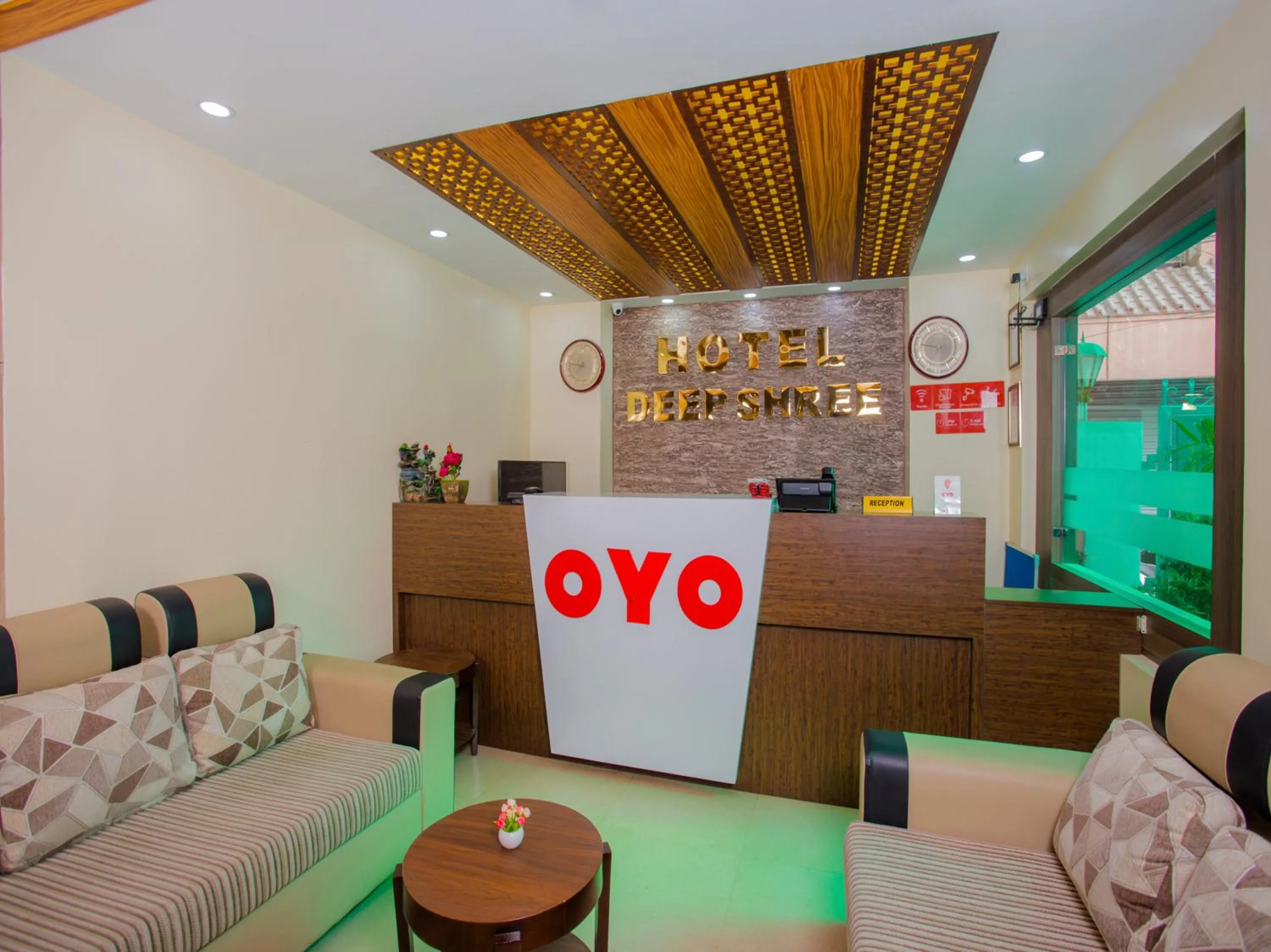 Lobby or reception in Hotel Deepshree