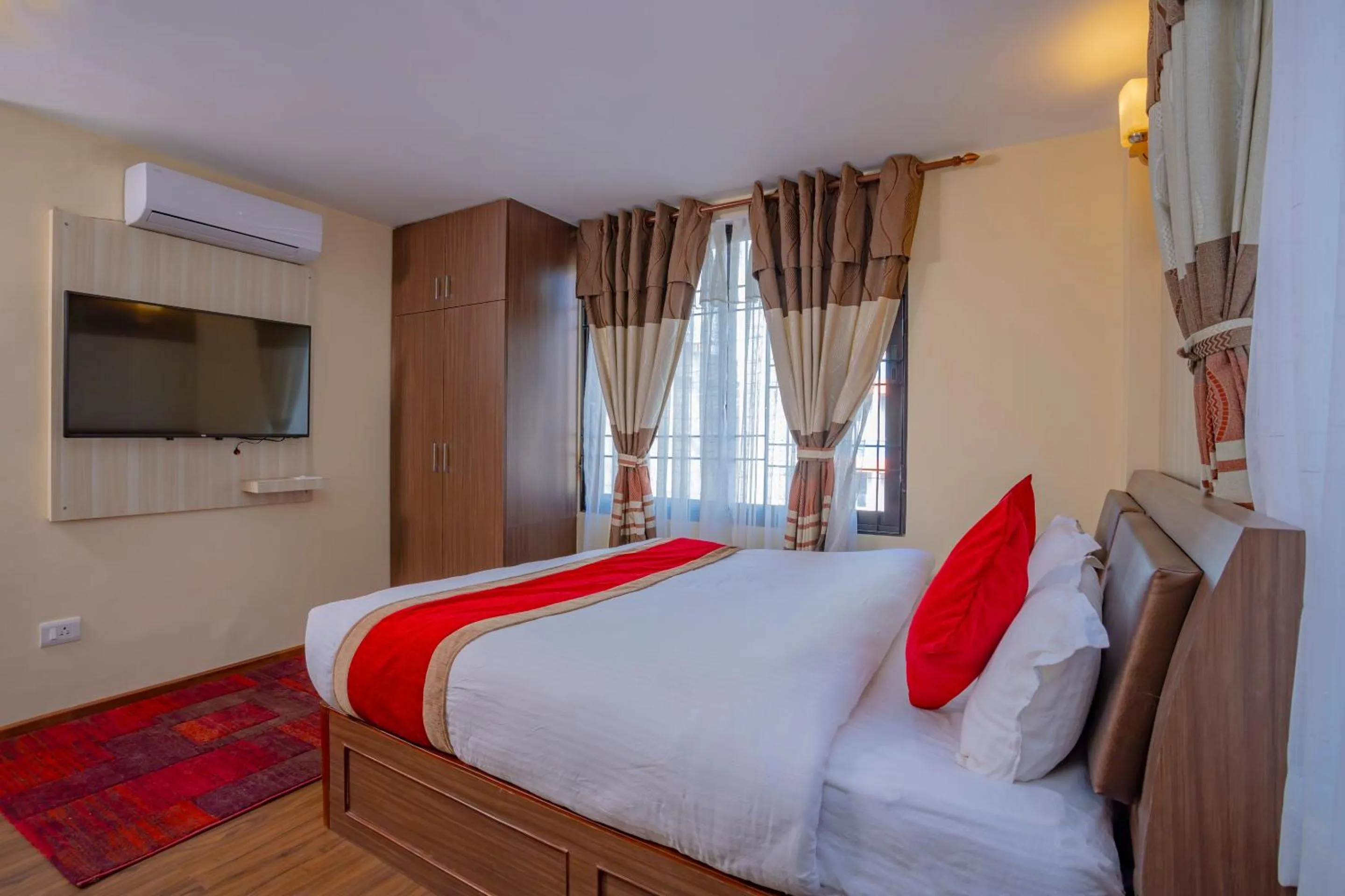 Bed in Hotel Deepshree