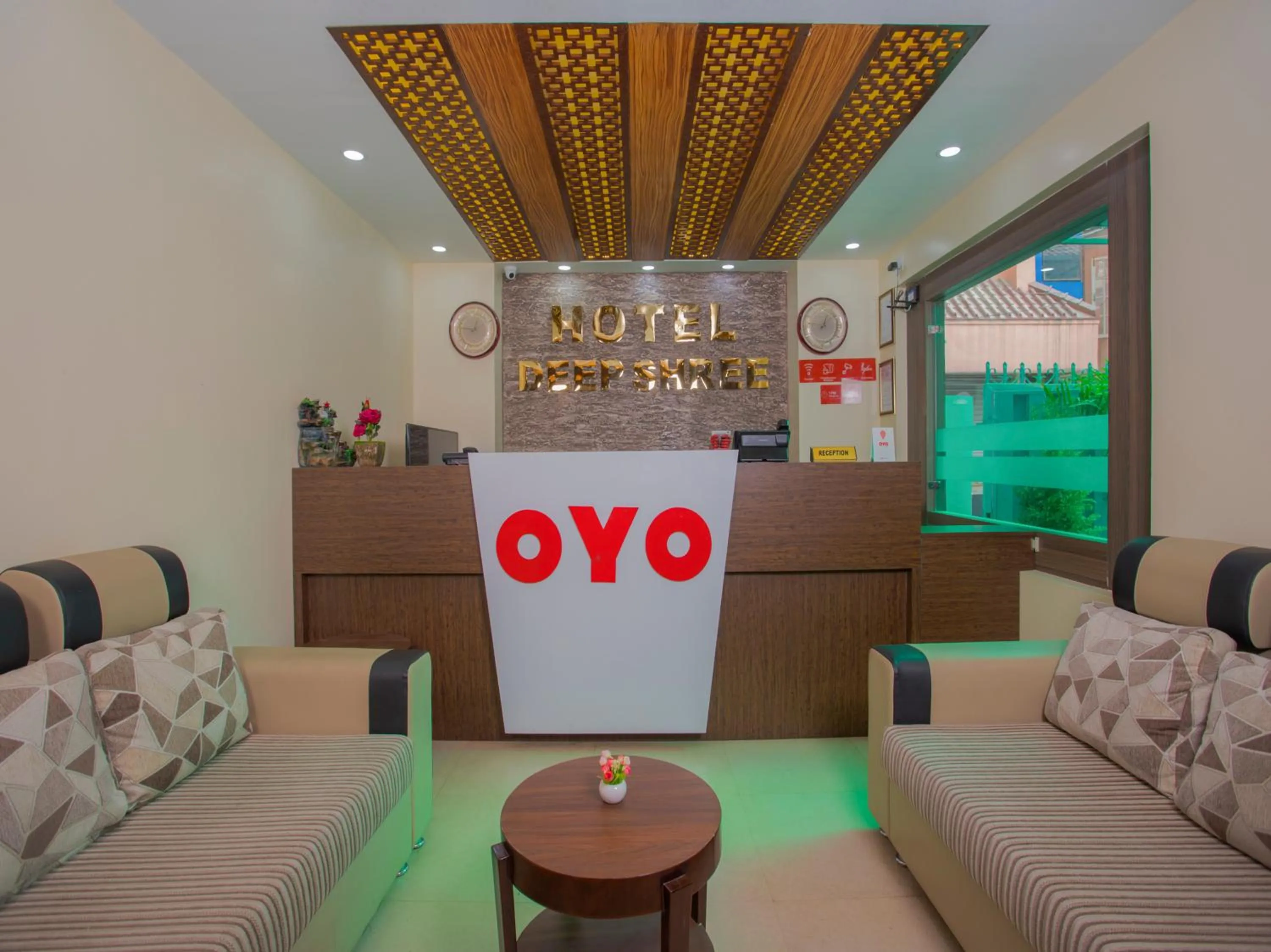 Lobby or reception in Hotel Deepshree