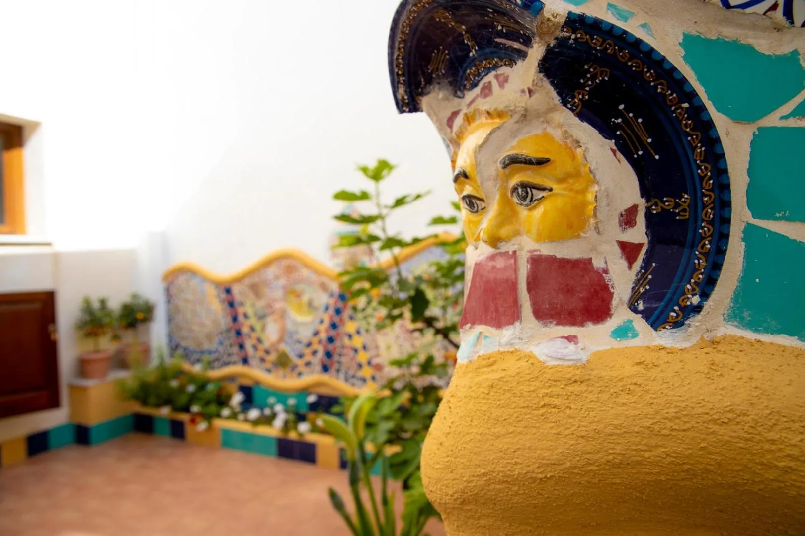 Decorative detail in Hotel Riva Del Sole