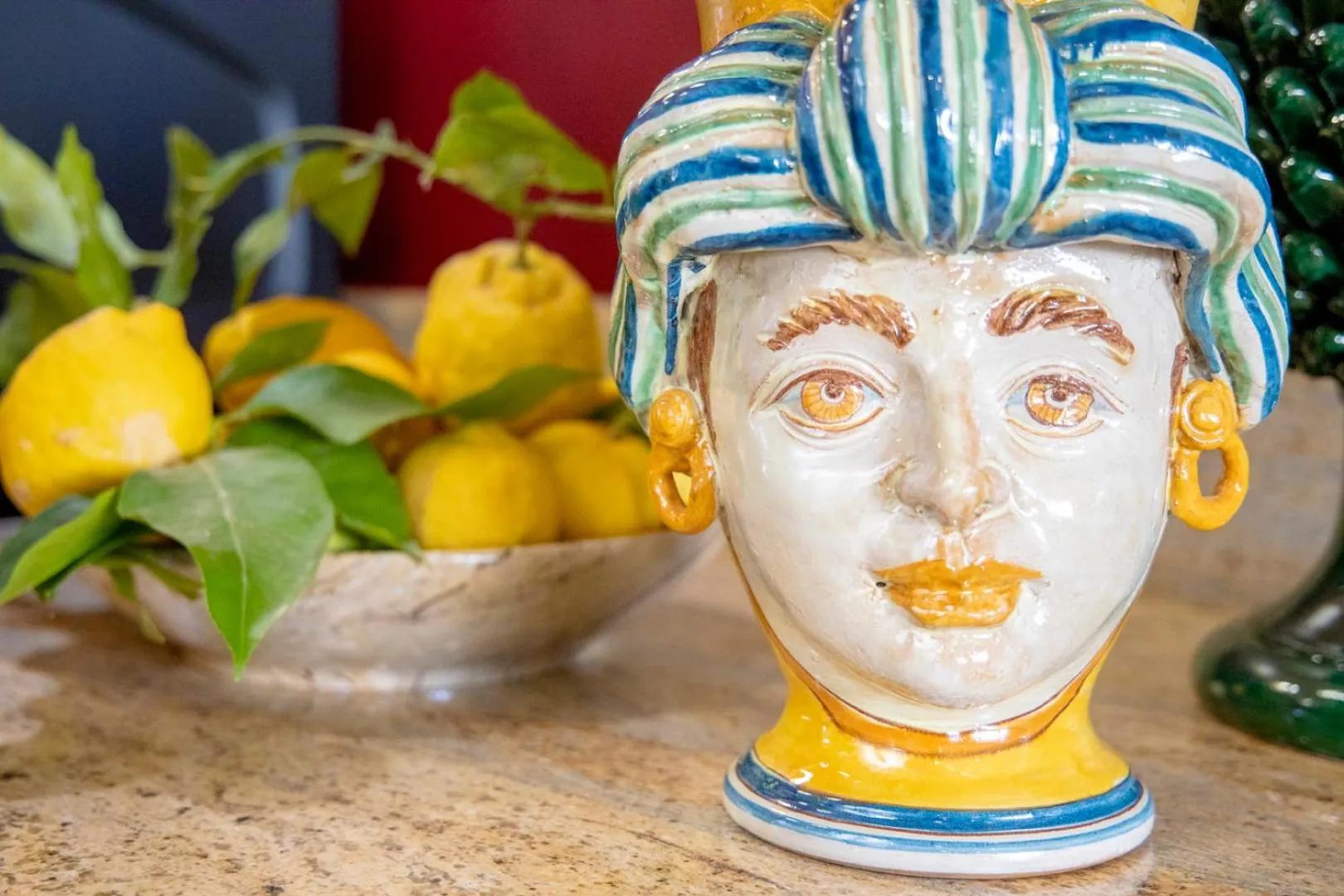 Decorative detail in Hotel Riva Del Sole