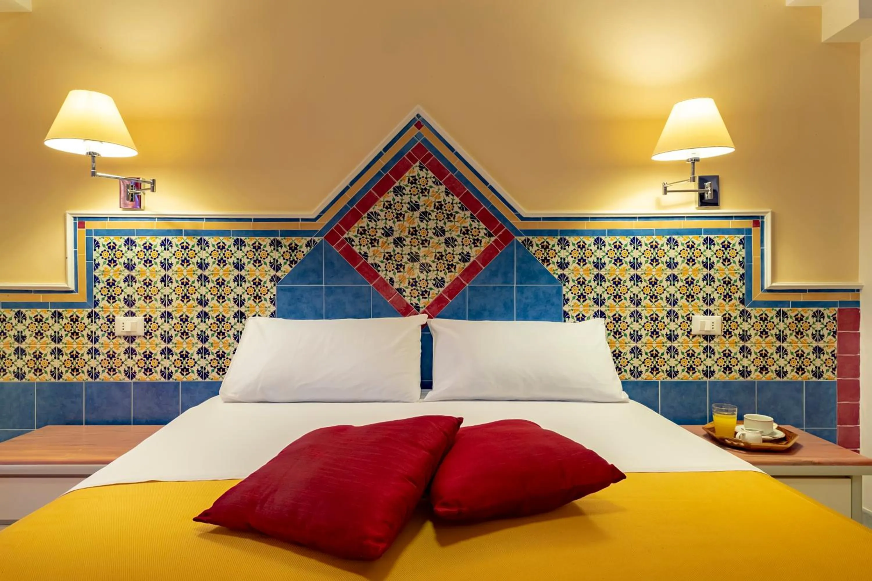 Bedroom, Bed in Hotel Riva Del Sole