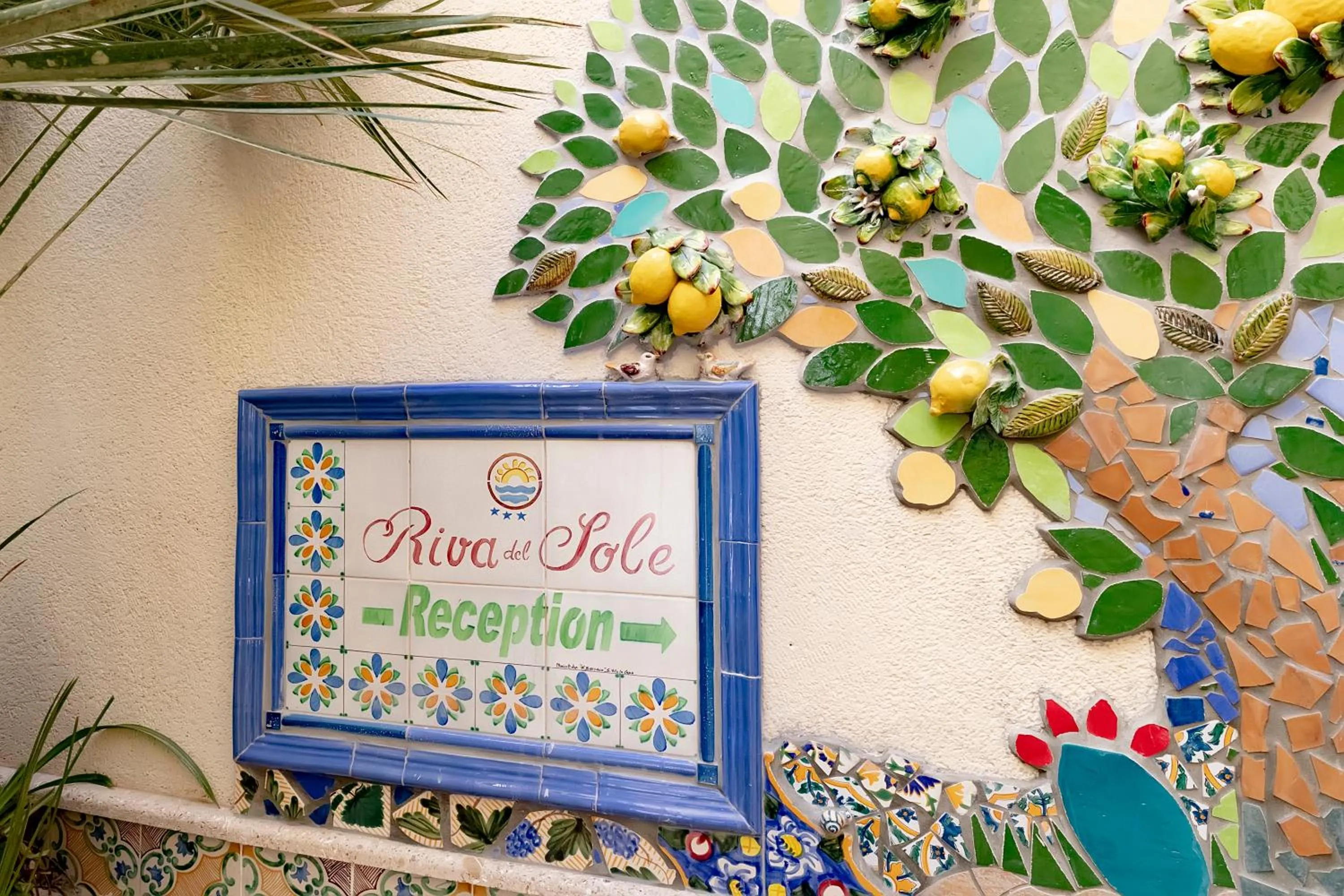 Property logo or sign in Hotel Riva Del Sole