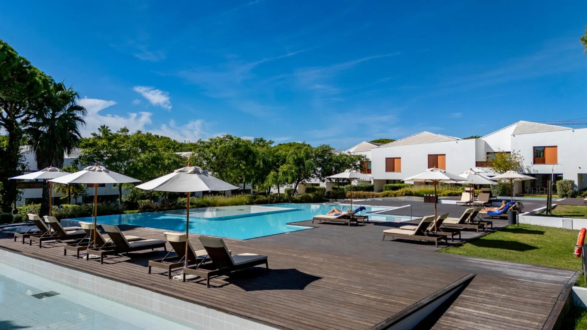 Pool view in Pine Cliffs Village