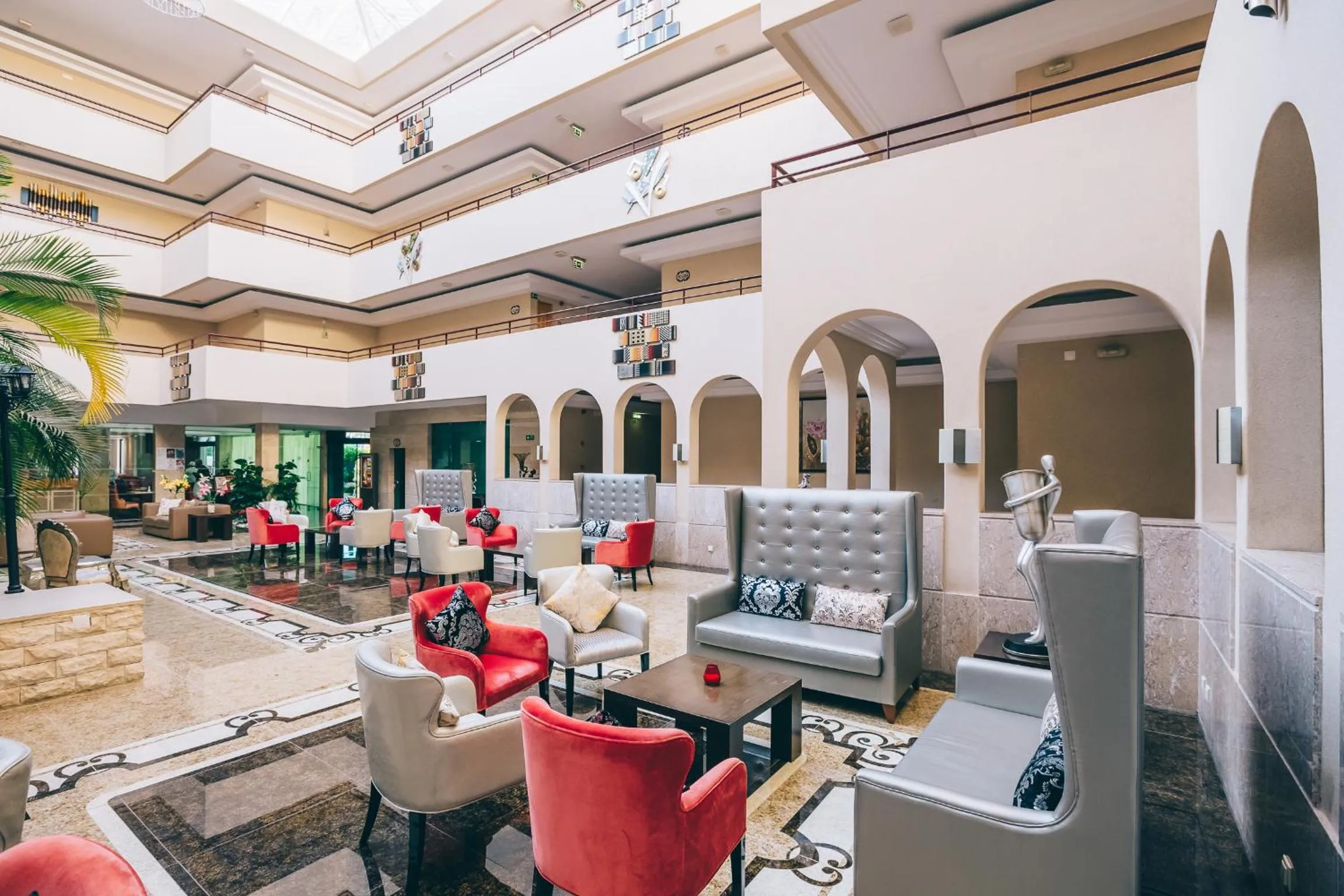 Lobby or reception in Grand Muthu Forte Da Oura