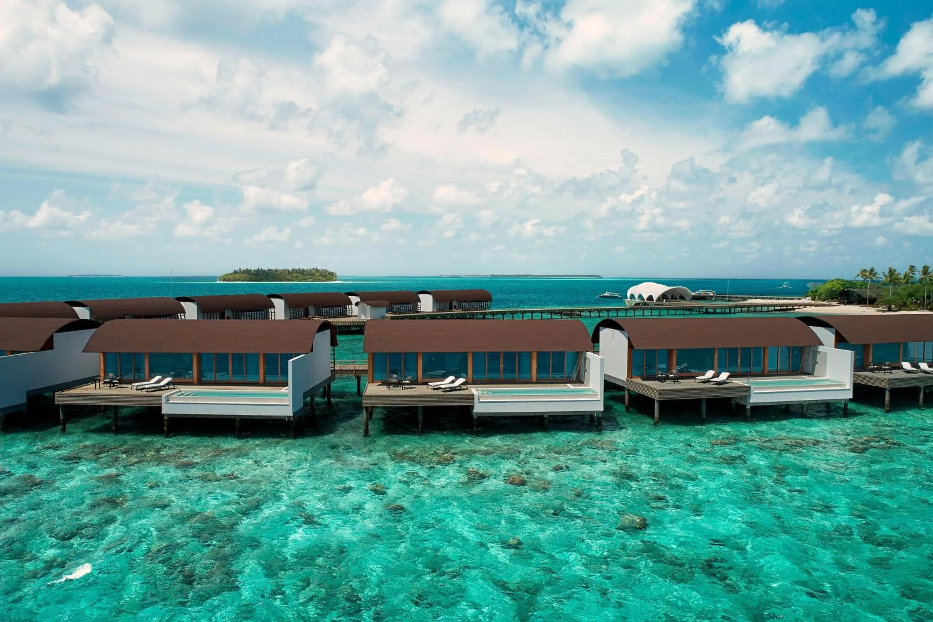 Property building in The Westin Maldives Miriandhoo Resort