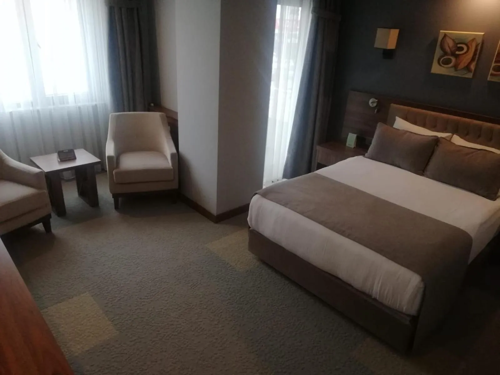 Bed in Oytun Park Hotel