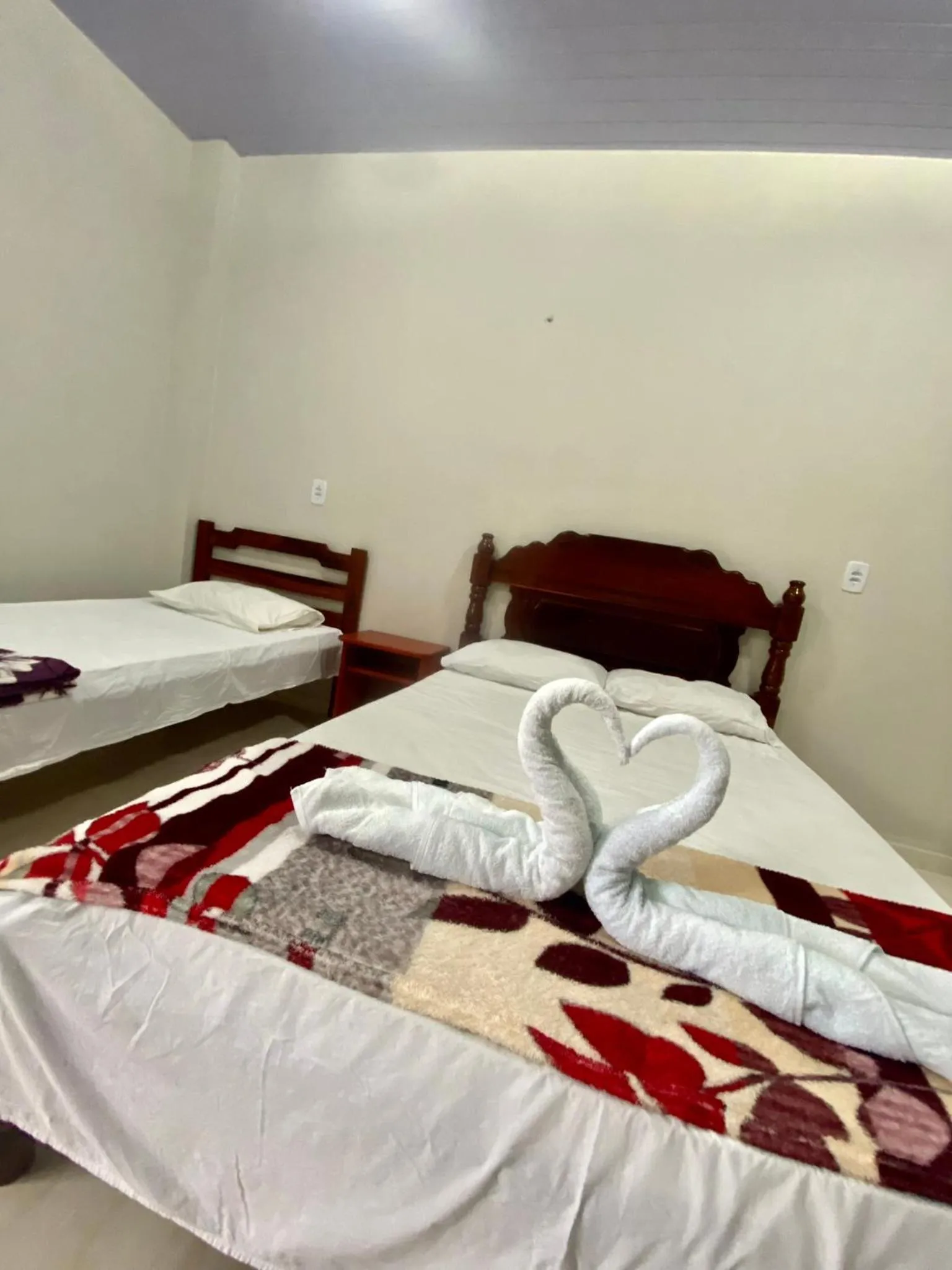 Bed in Pousada Encantos da Amazônia