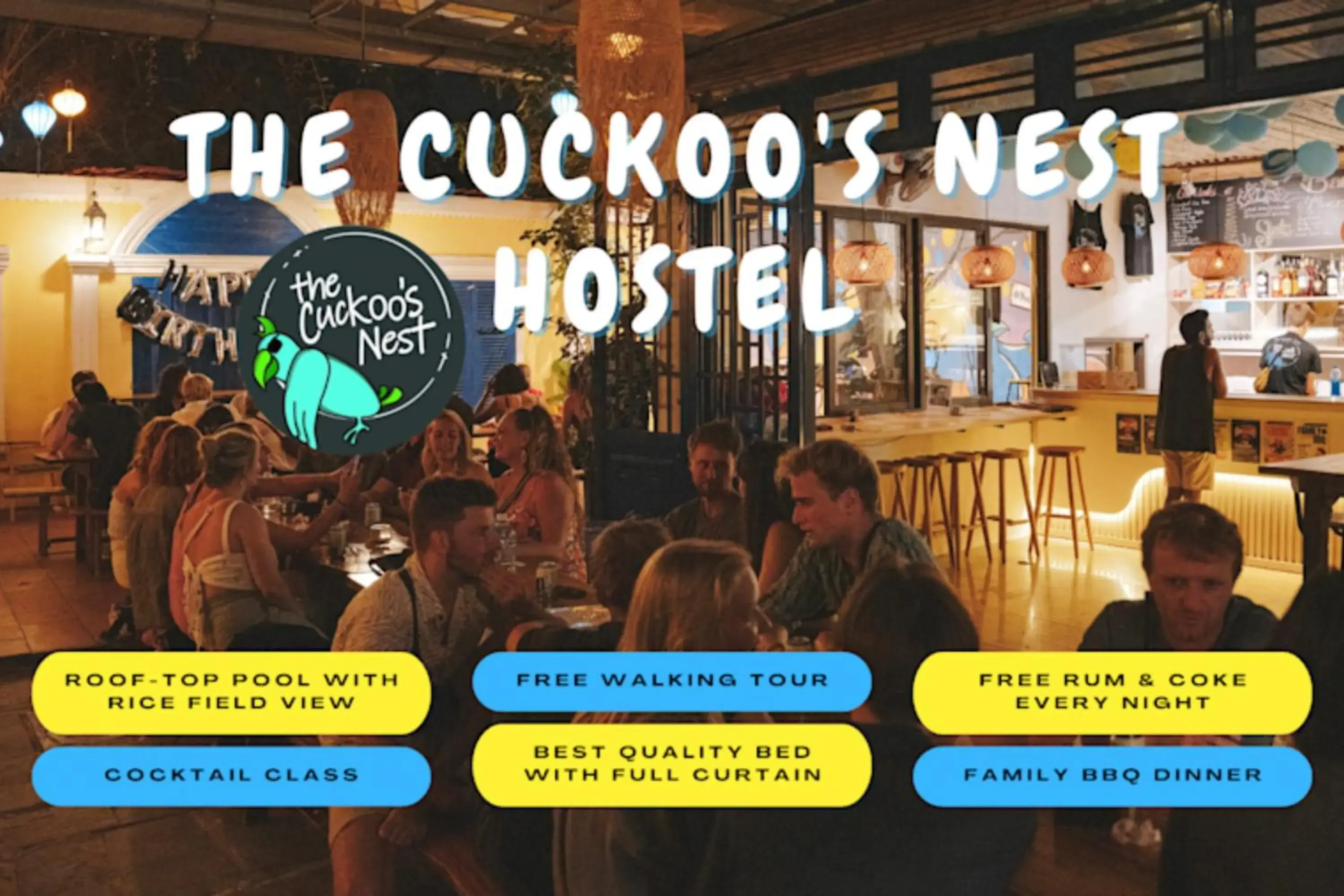 The Cuckoo's Nest Hostel and Bar managed by Hoianese The Cuckoo's Nest Hostel and Bar managed by Hoianese