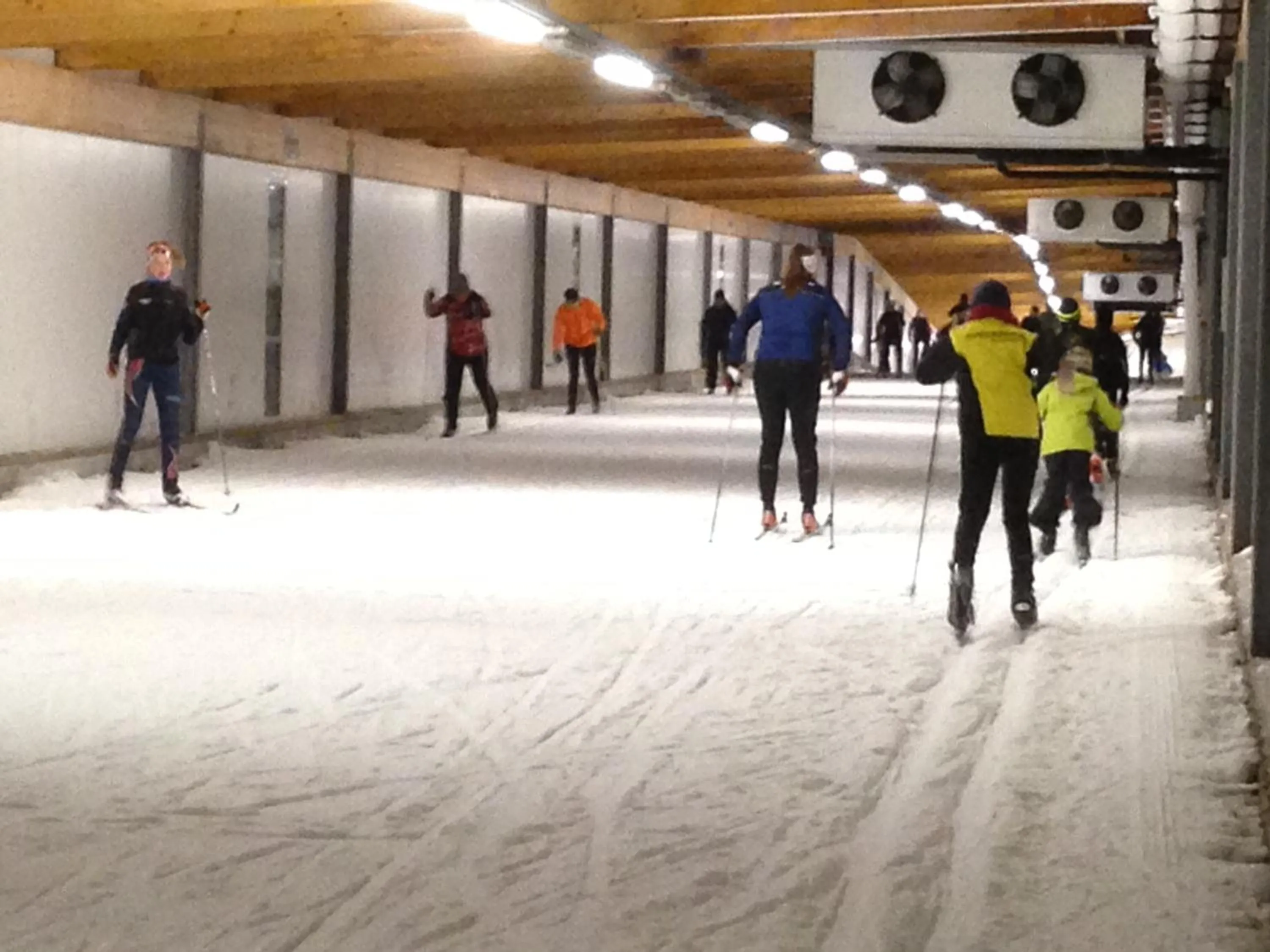 Skiing in Huoneistohotelli Lumihovi