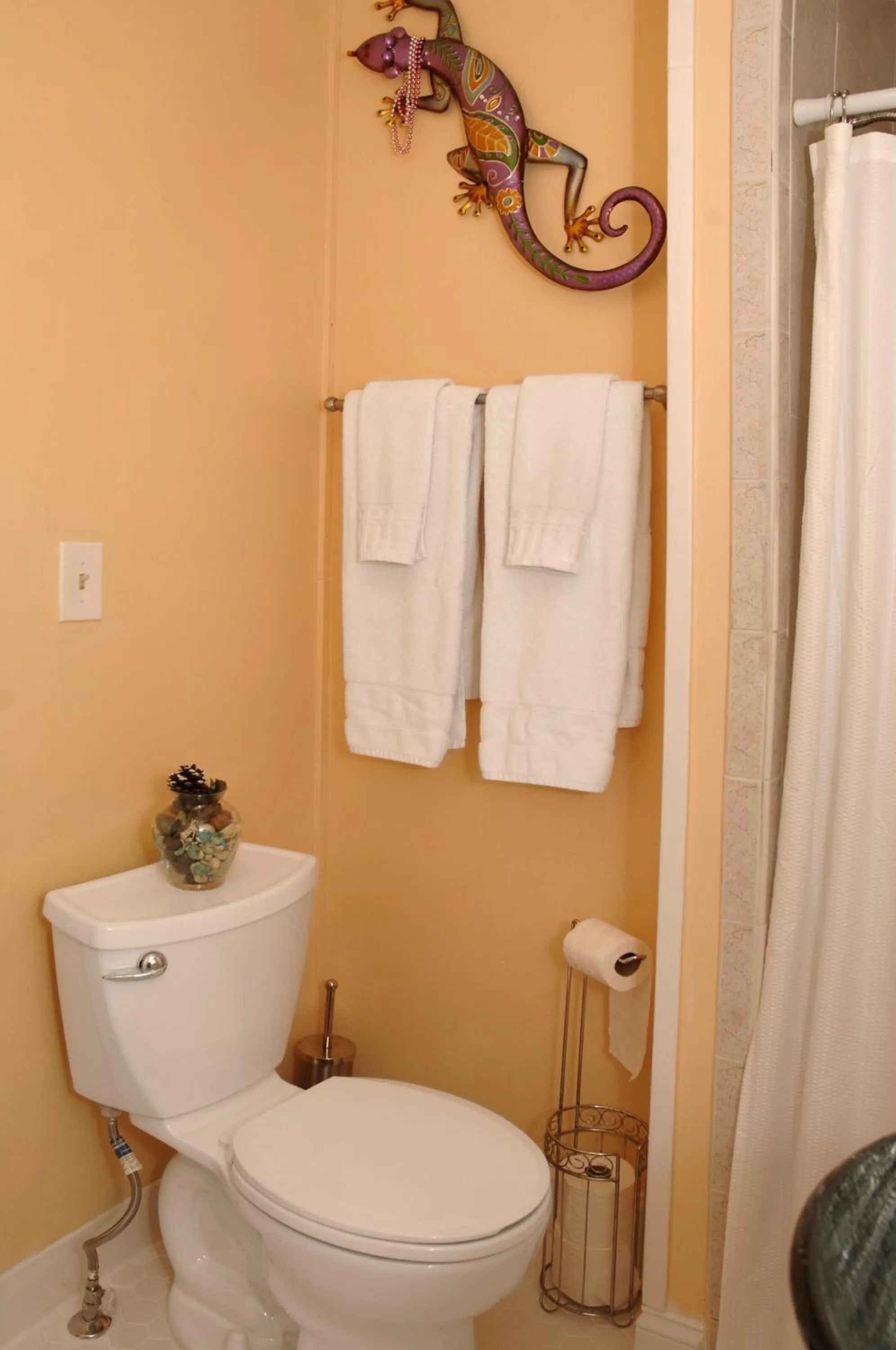 Bathroom in Adorable Historic Downtown Apartment