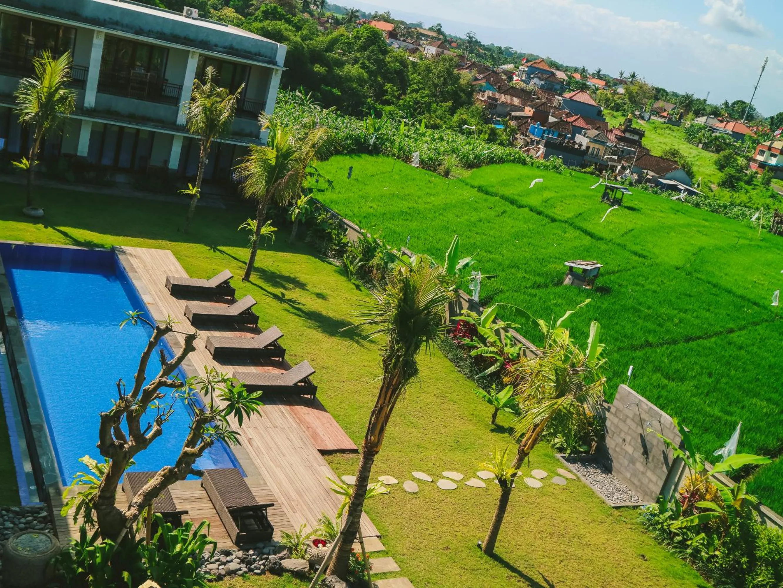 Bird's eye view in Puri Canggu Rooms 2