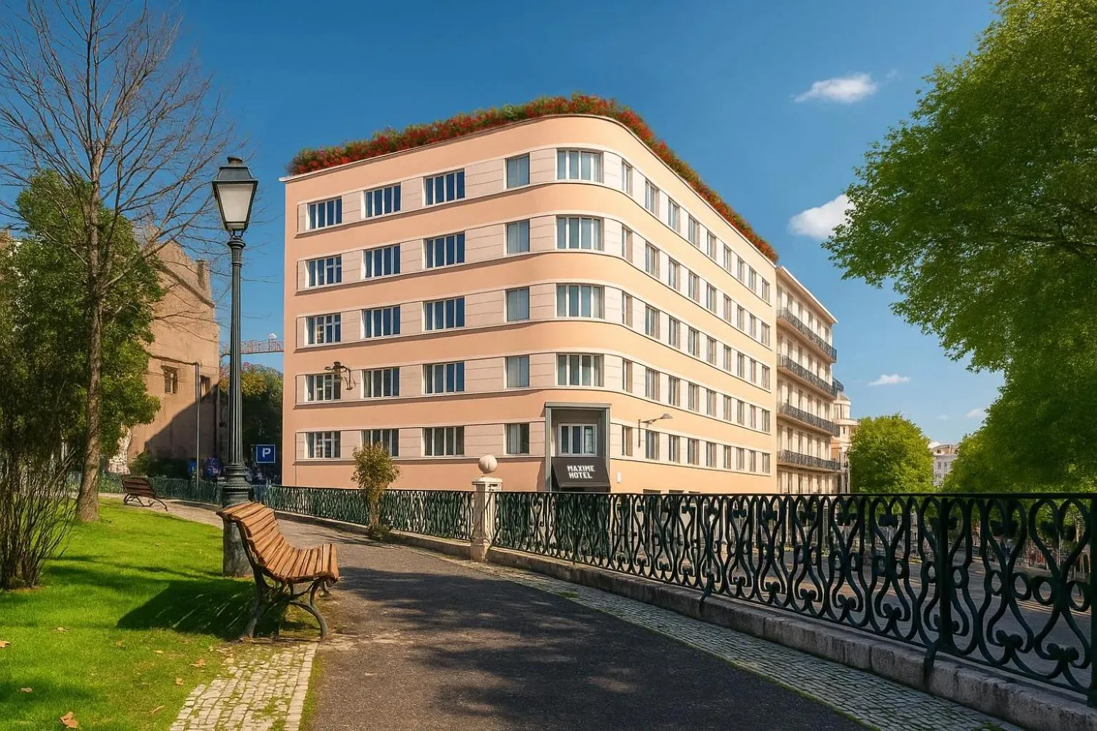 Property building in Maxime Boutique Hotel Avenida da Liberdade