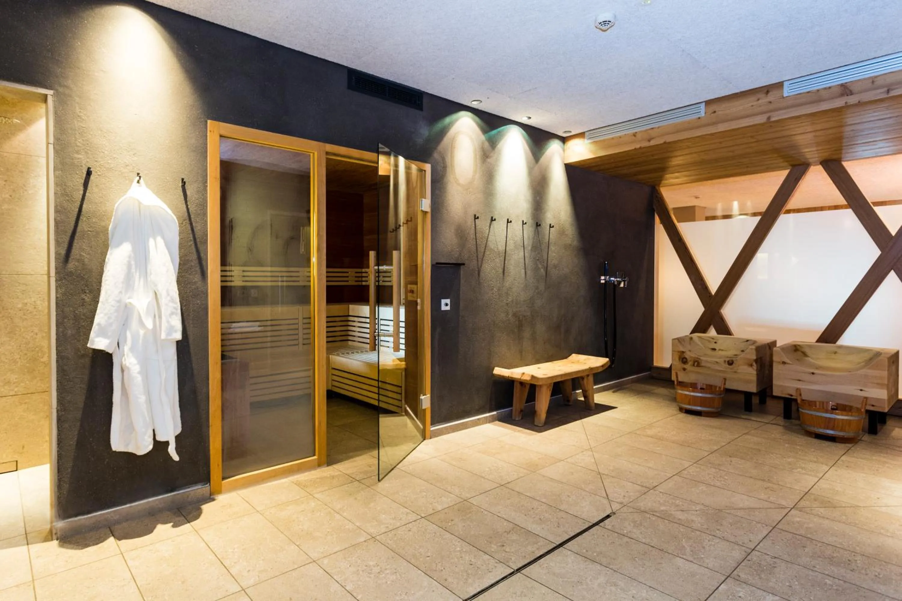 Sauna in Hotel Heubad
