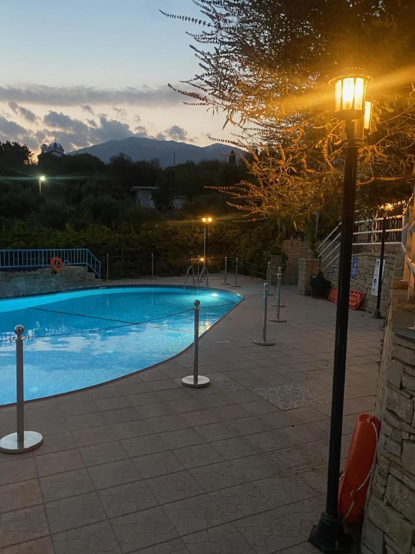 Swimming pool in Pantheon Apartments & Studios