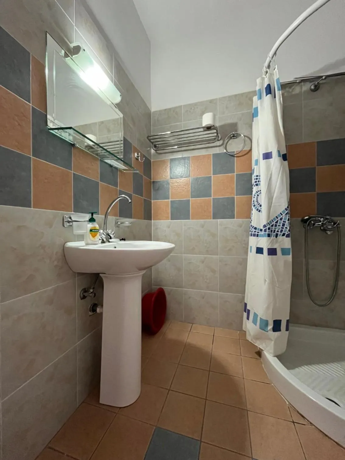 Bathroom in Pantheon Apartments & Studios