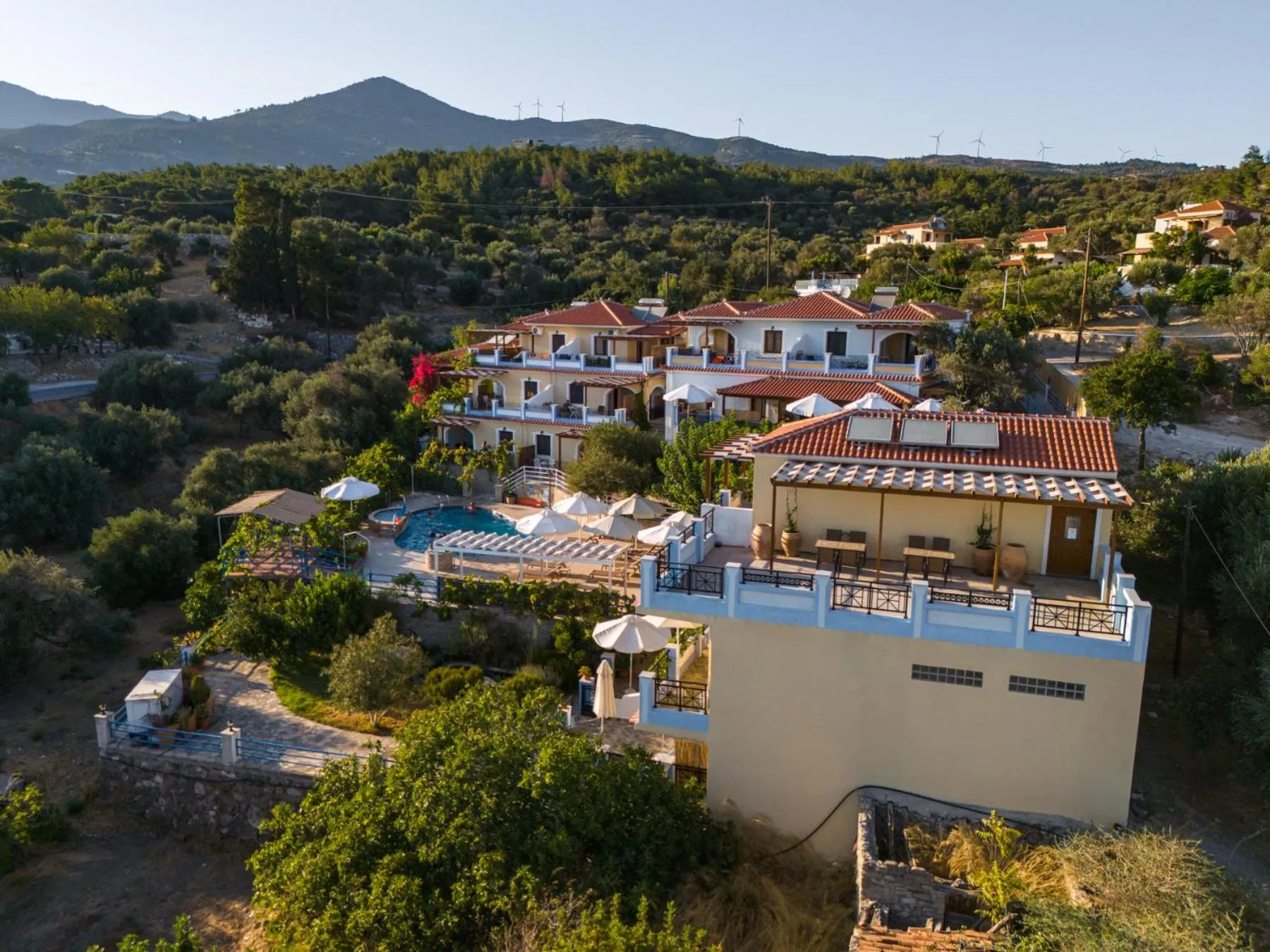 Property building in Pantheon Apartments & Studios