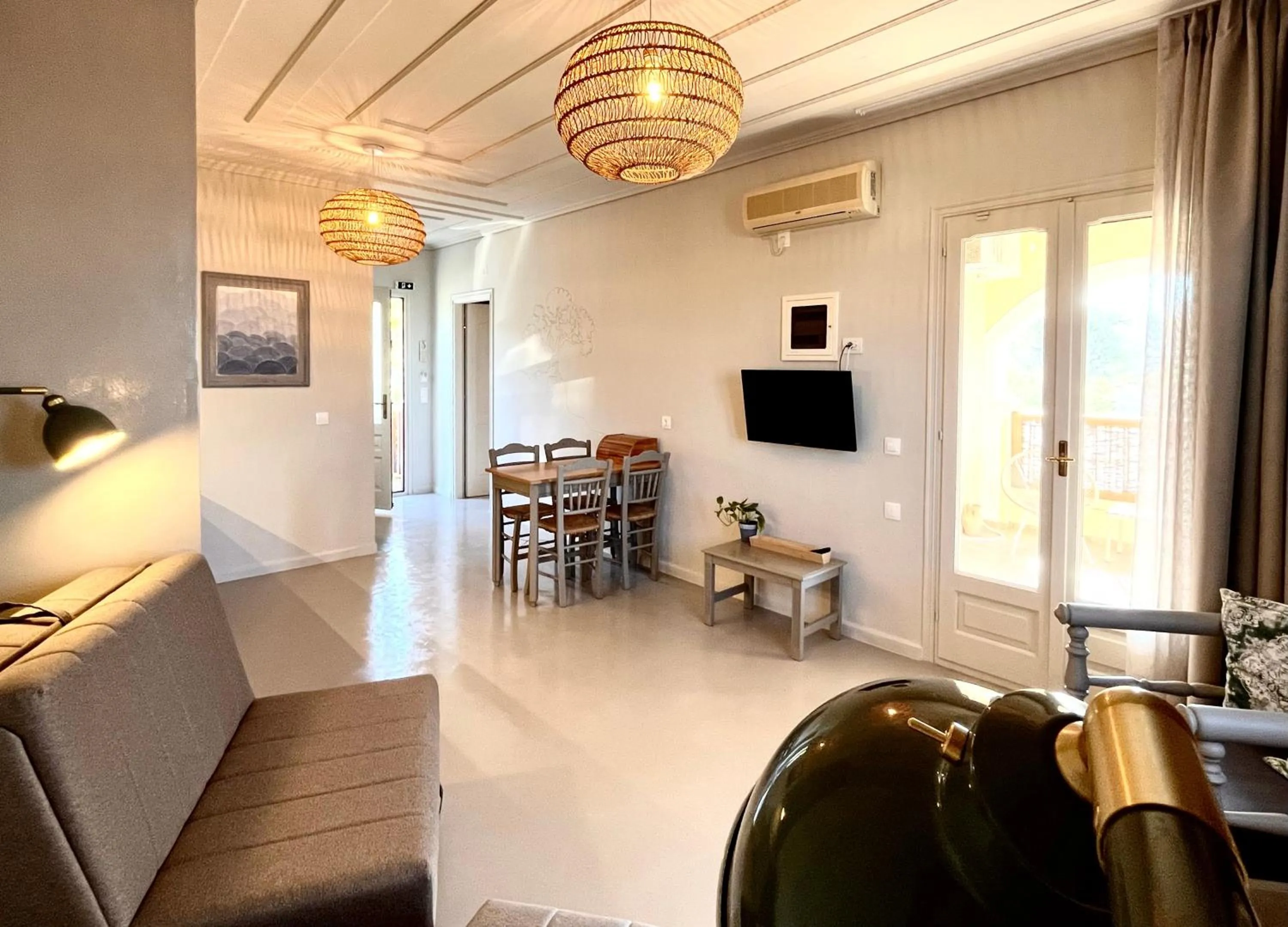 Living room in Pantheon Apartments & Studios