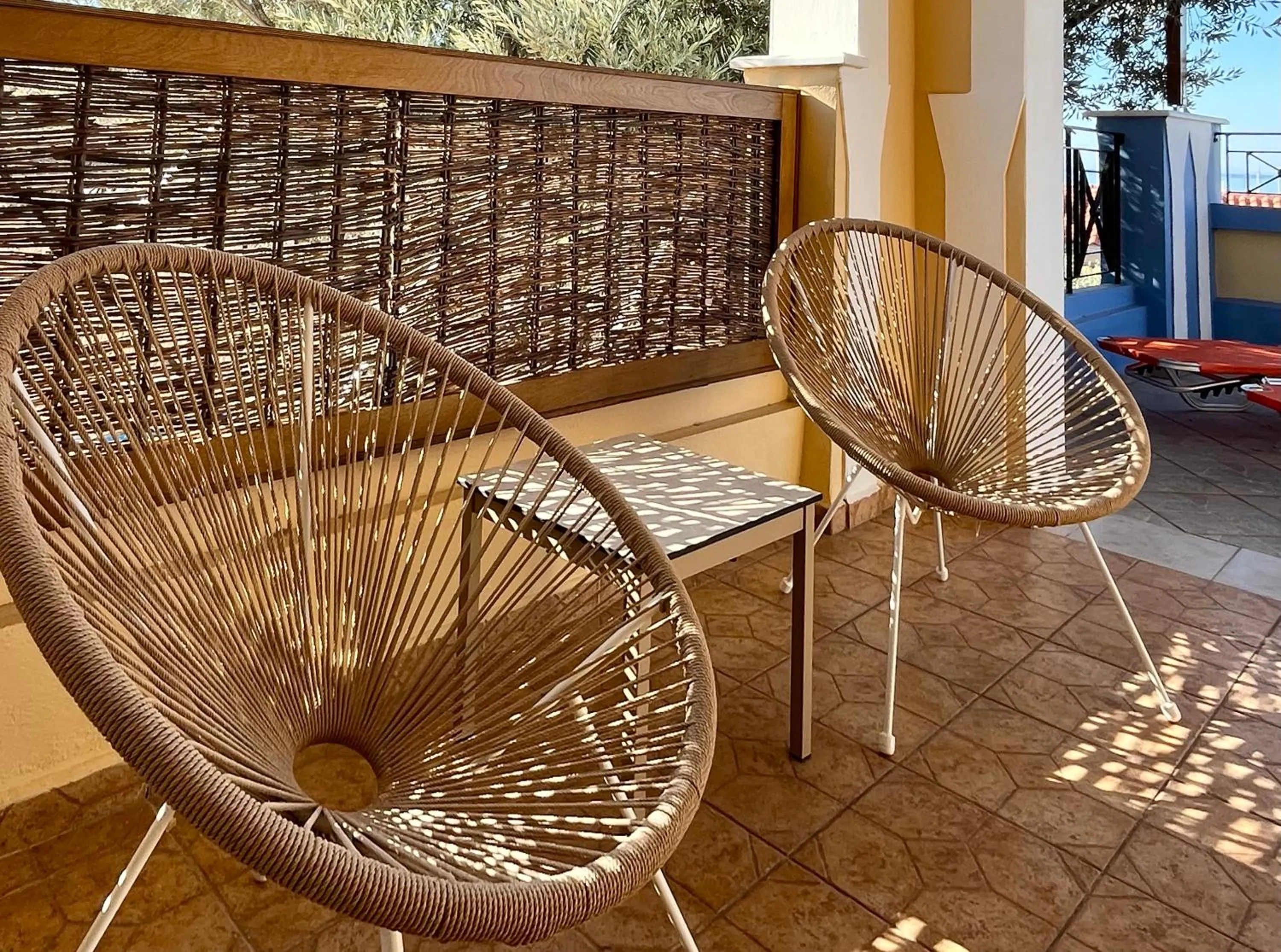 Balcony/Terrace in Pantheon Apartments & Studios