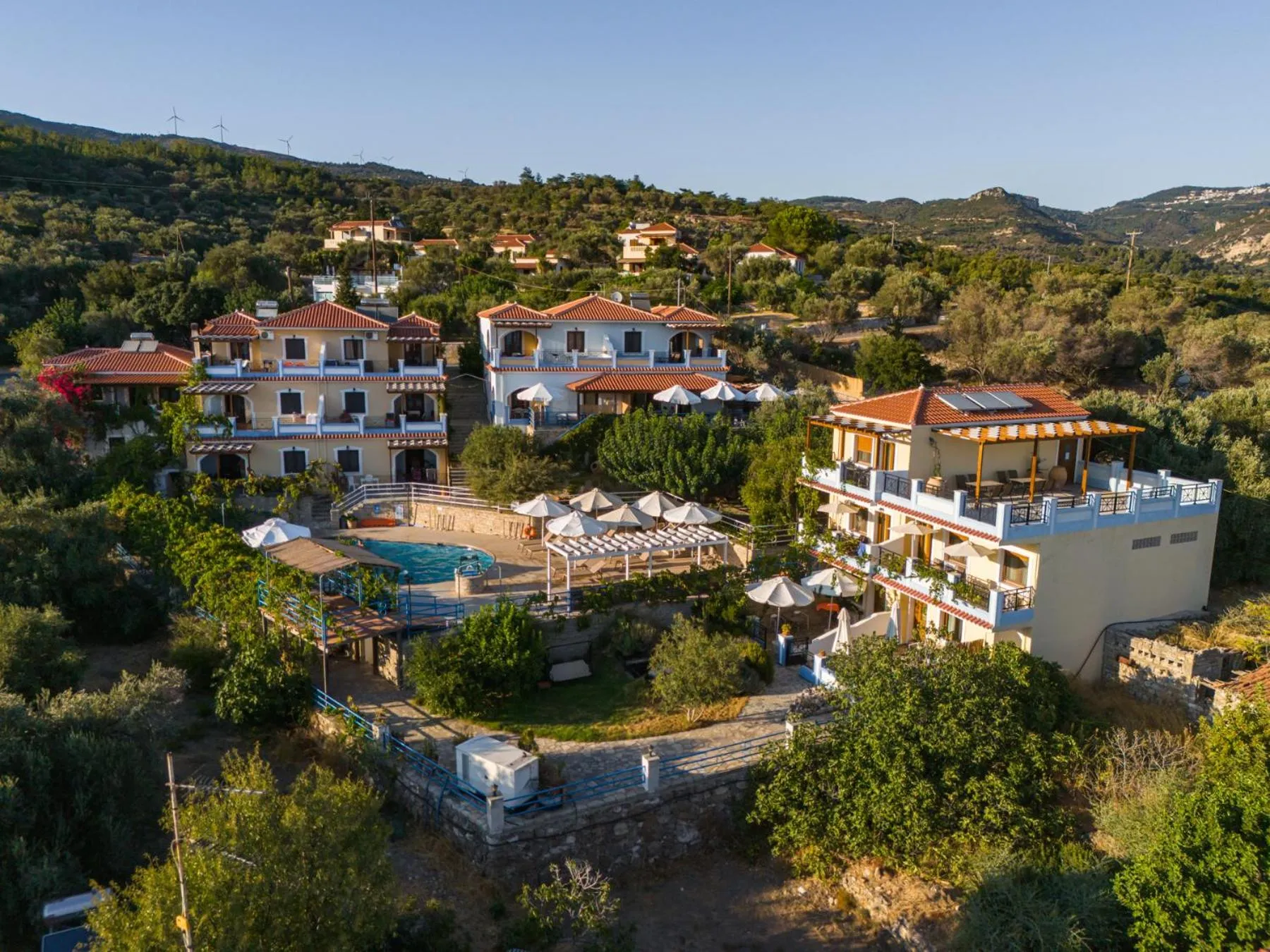 Property building in Pantheon Apartments & Studios