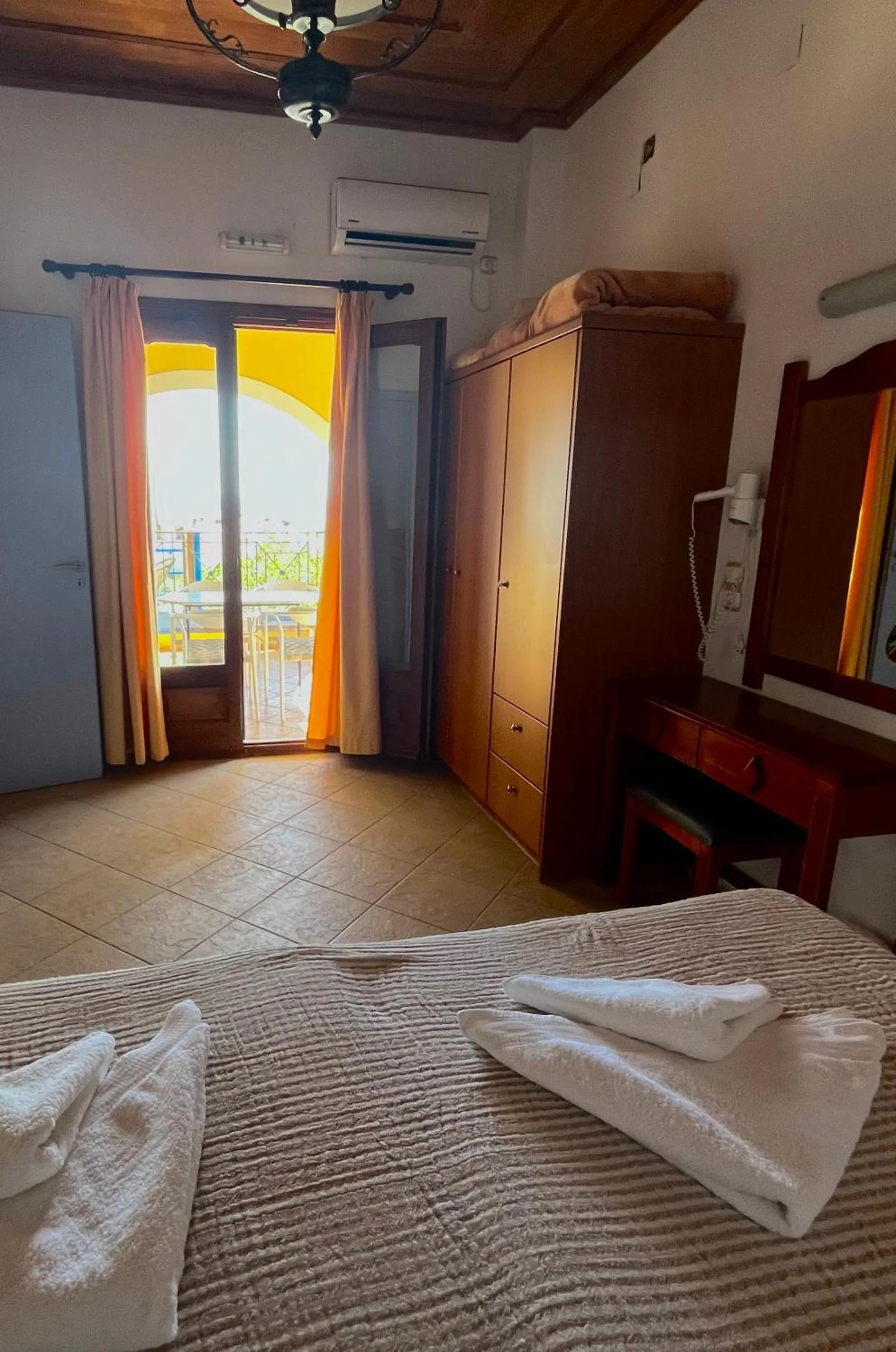 Bedroom, Bed in Pantheon Apartments & Studios