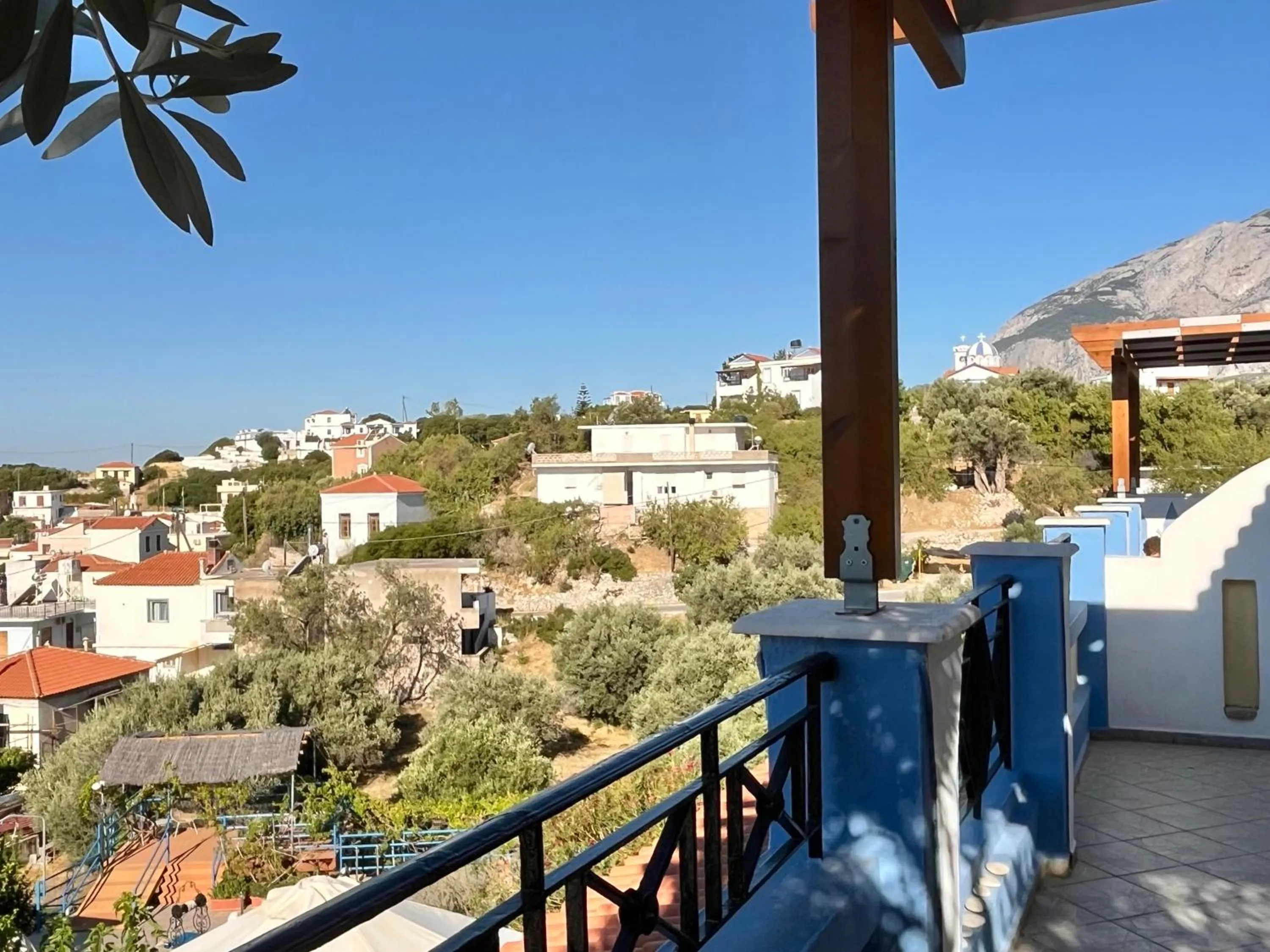 Balcony/Terrace in Pantheon Apartments & Studios