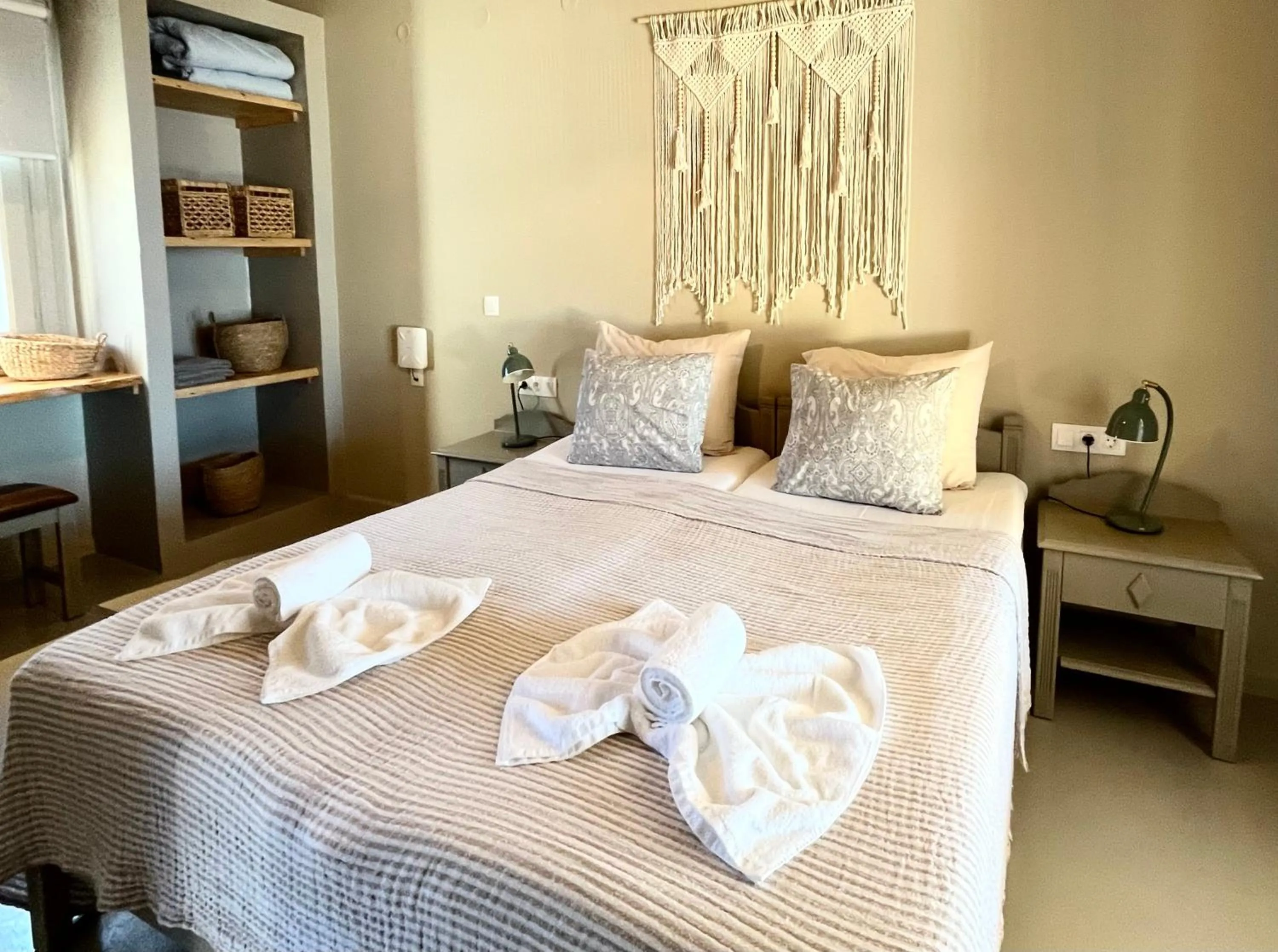 Bedroom, Bed in Pantheon Apartments & Studios