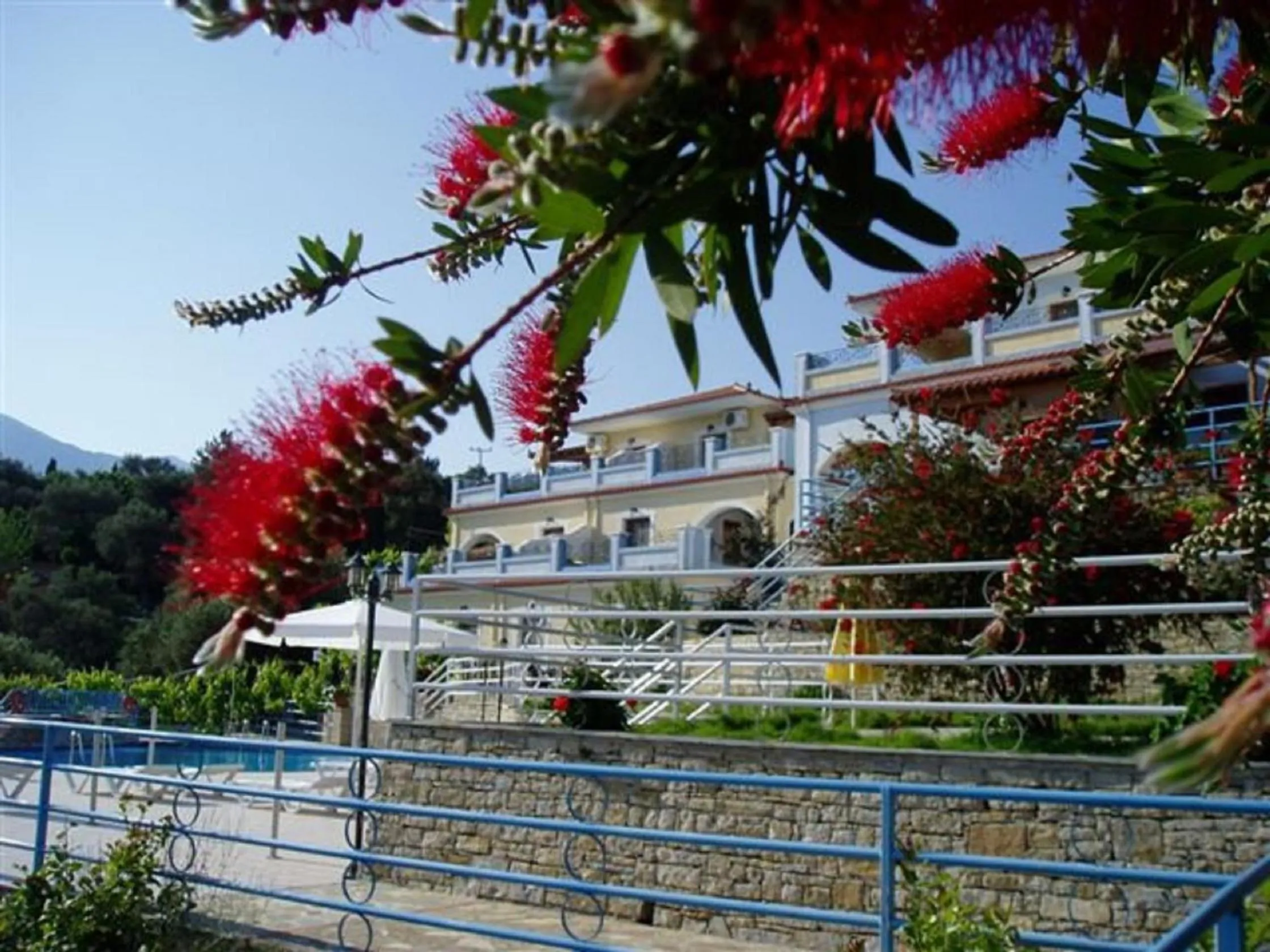 Property building in Pantheon Apartments & Studios