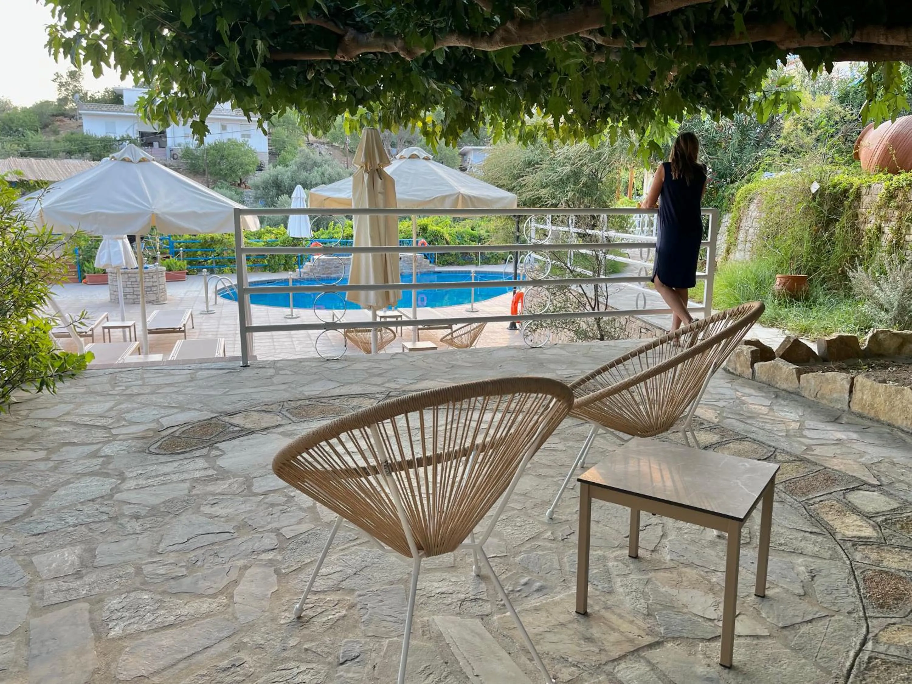 Swimming pool in Pantheon Apartments & Studios