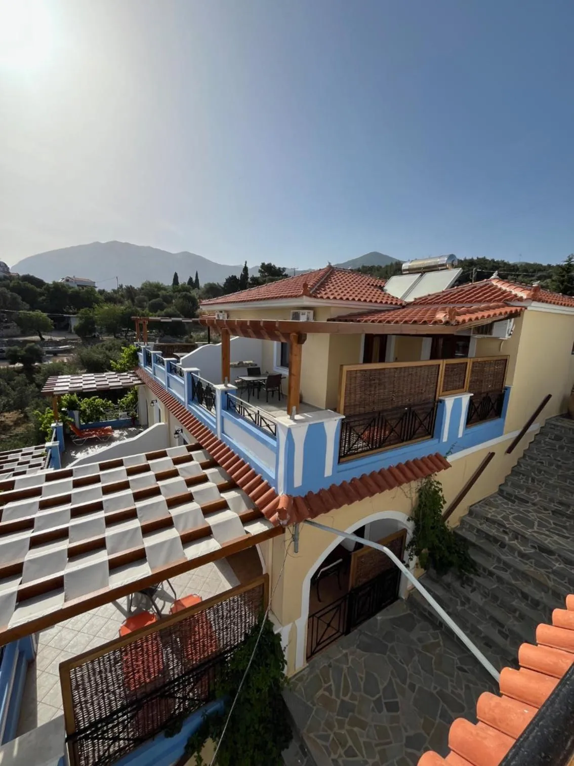 Balcony/Terrace in Pantheon Apartments & Studios
