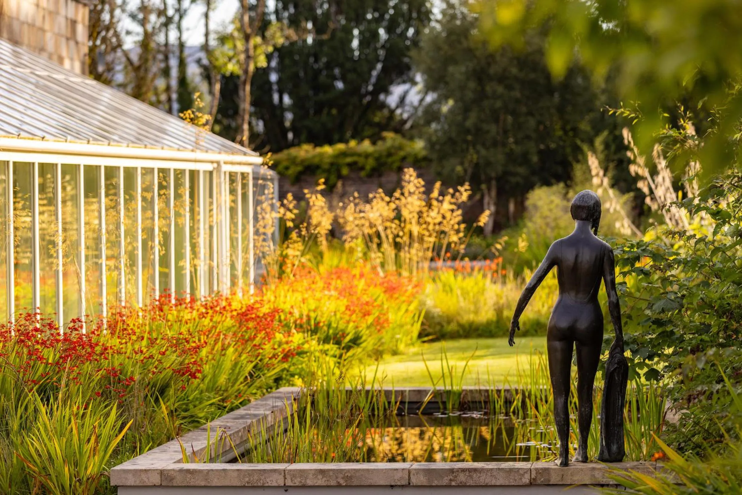 Garden in Lough Eske Castle
