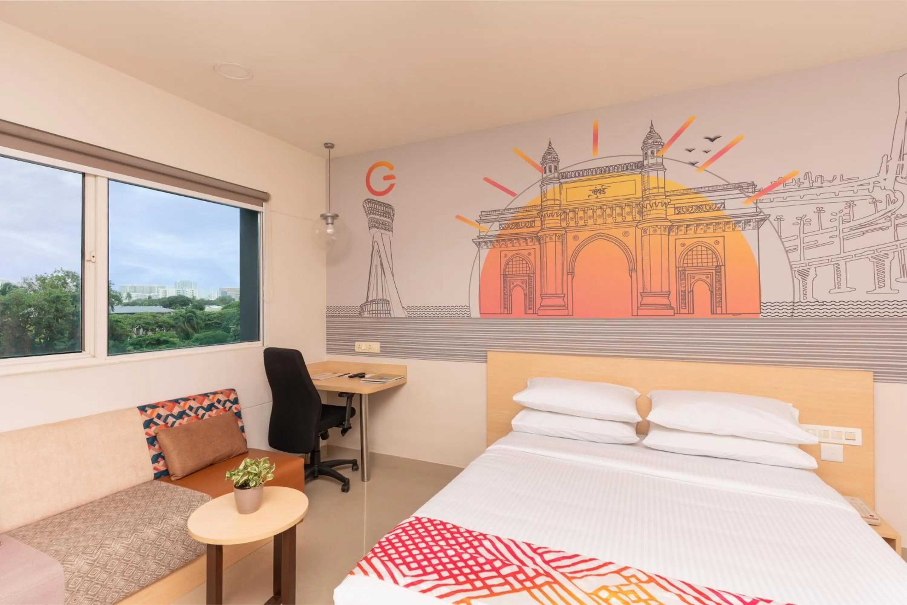 Bed in Ginger Mumbai Andheri (MIDC)