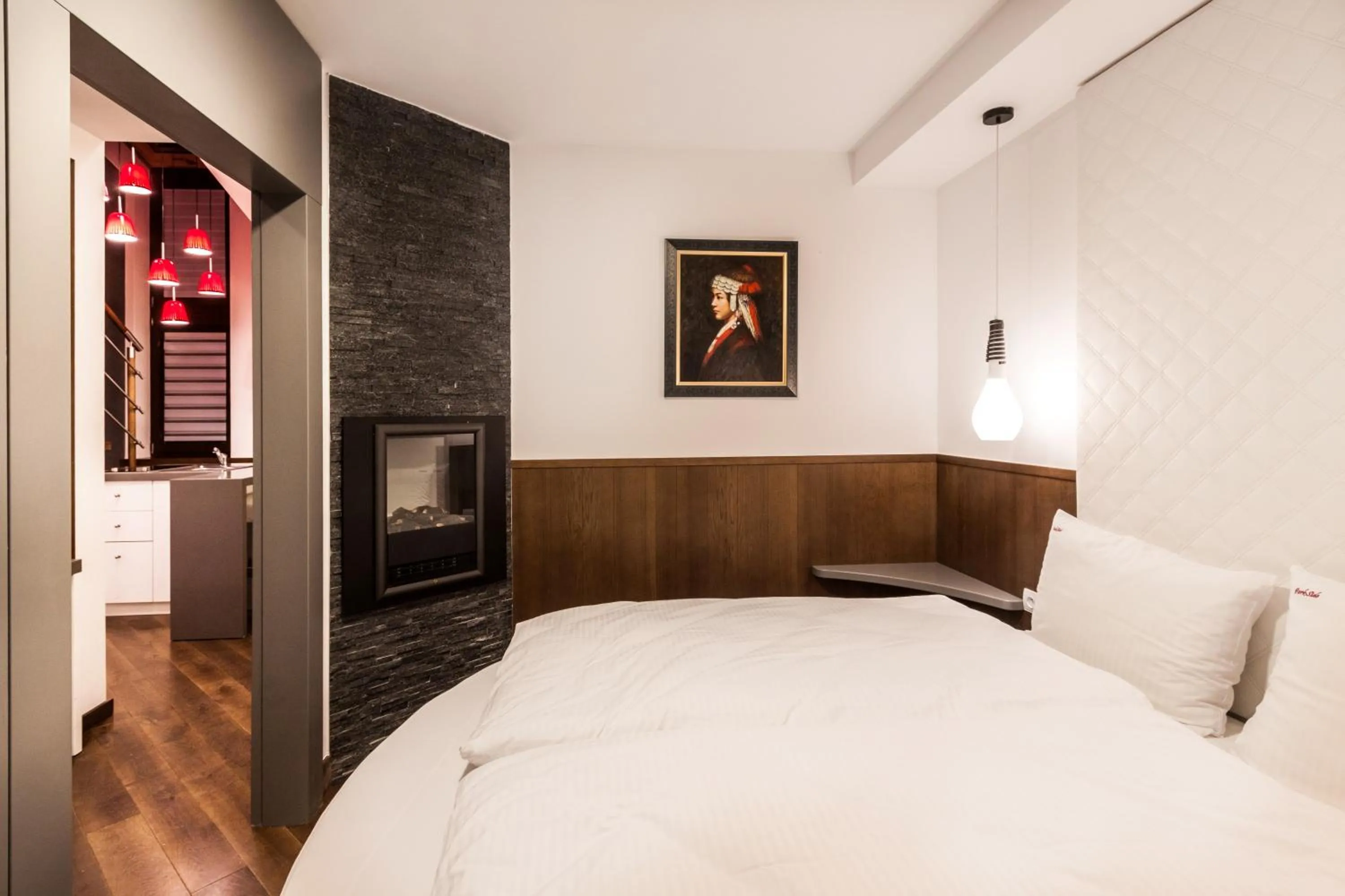 Bedroom, Bed in Parkside Apartments Old Town