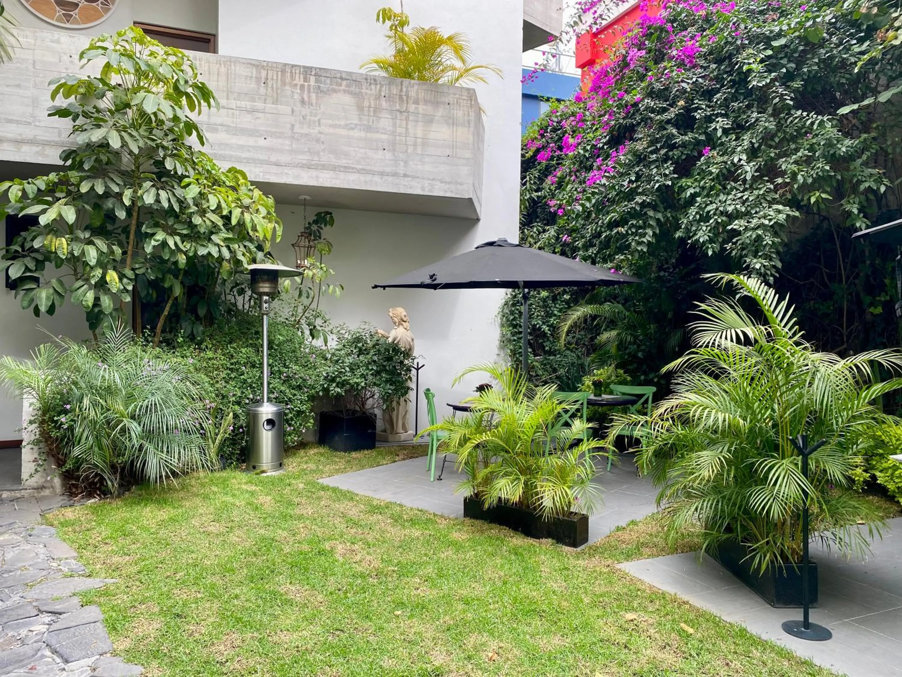 Garden in Pug Seal Polanco Anatole France