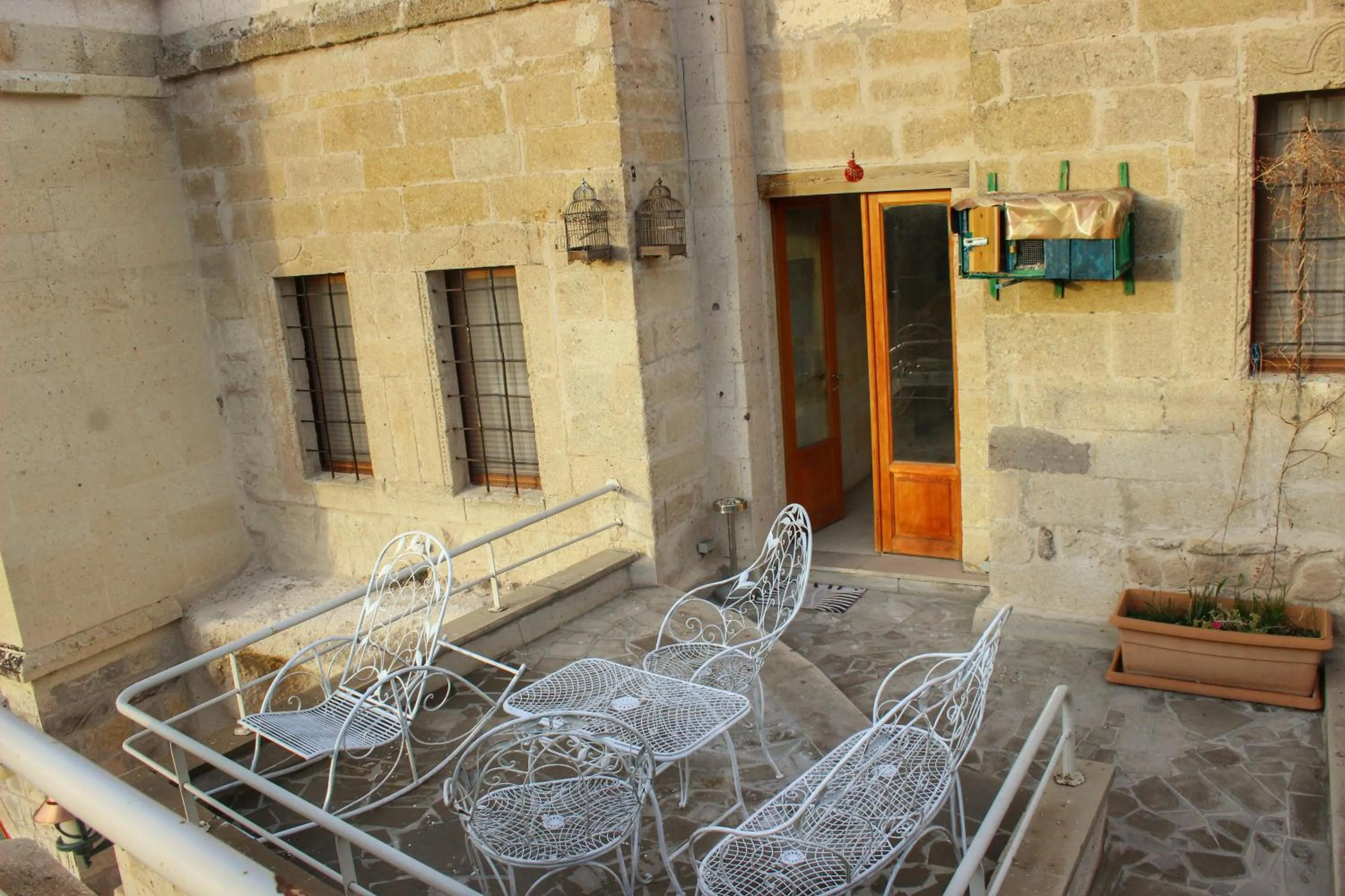 Facade/entrance in Anatelein Cave Hotel