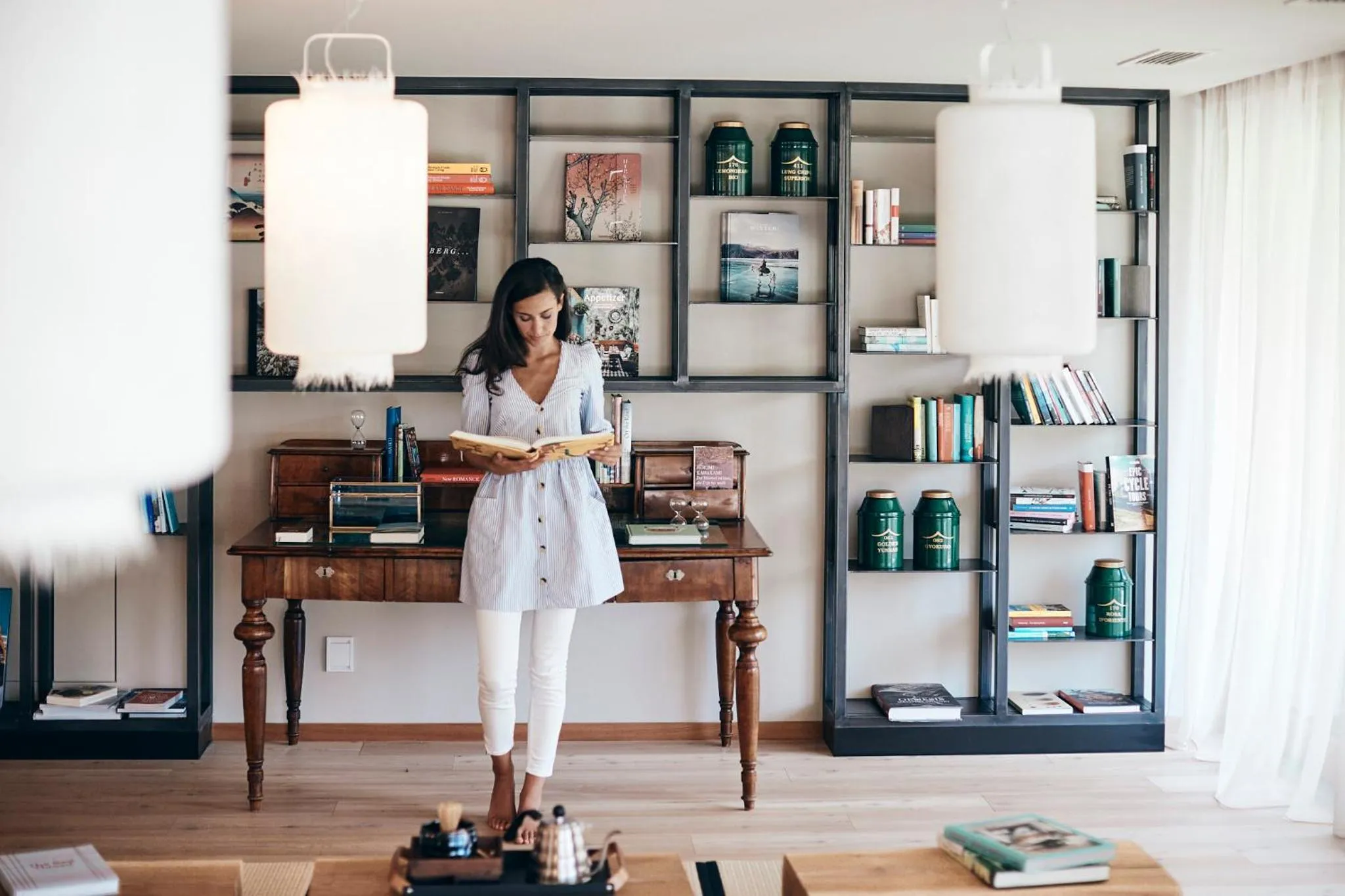 Library in SILENA, your soulful hotel - adults only