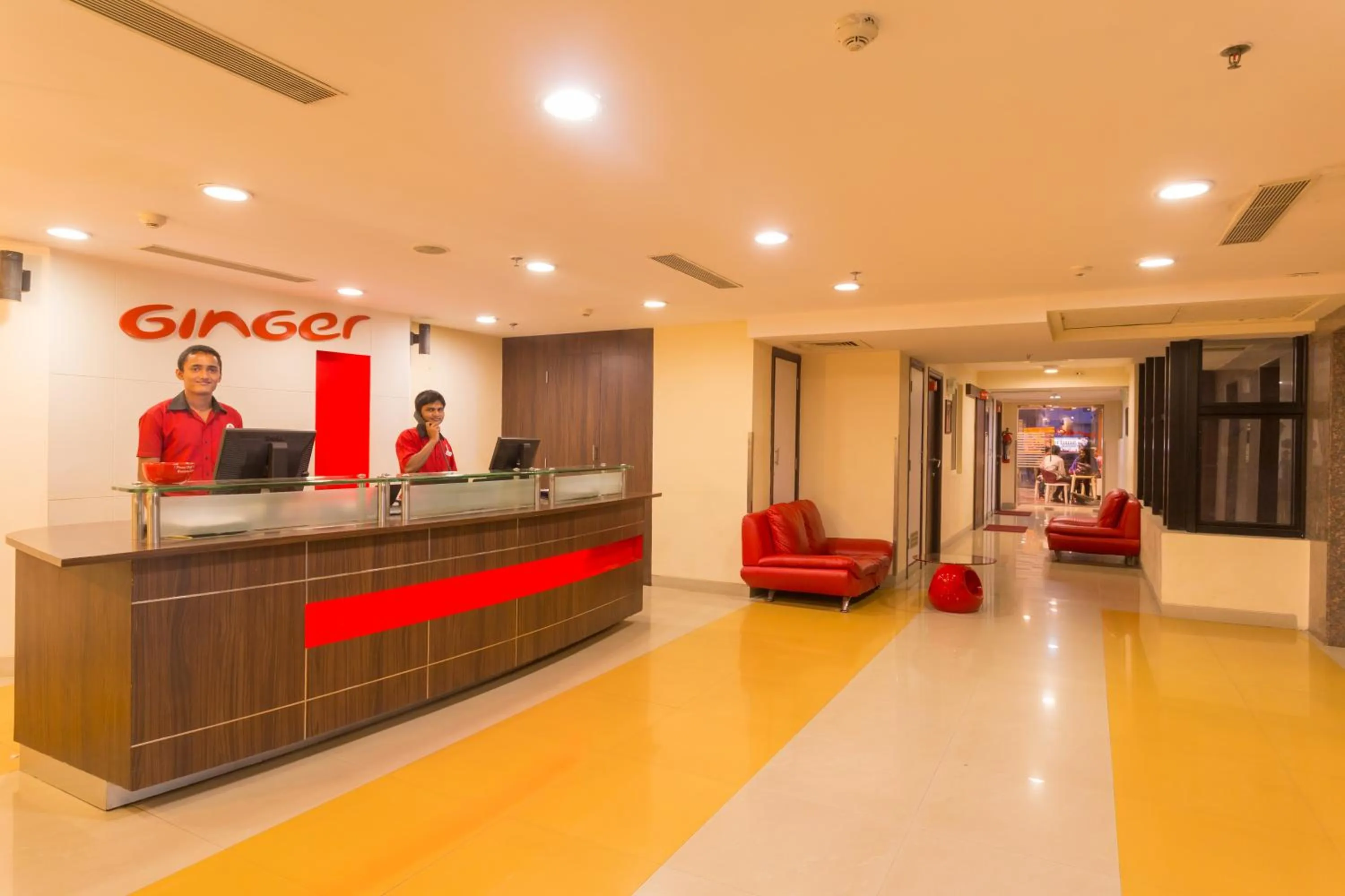 Lobby or reception in Ginger Chennai - Vadapalani