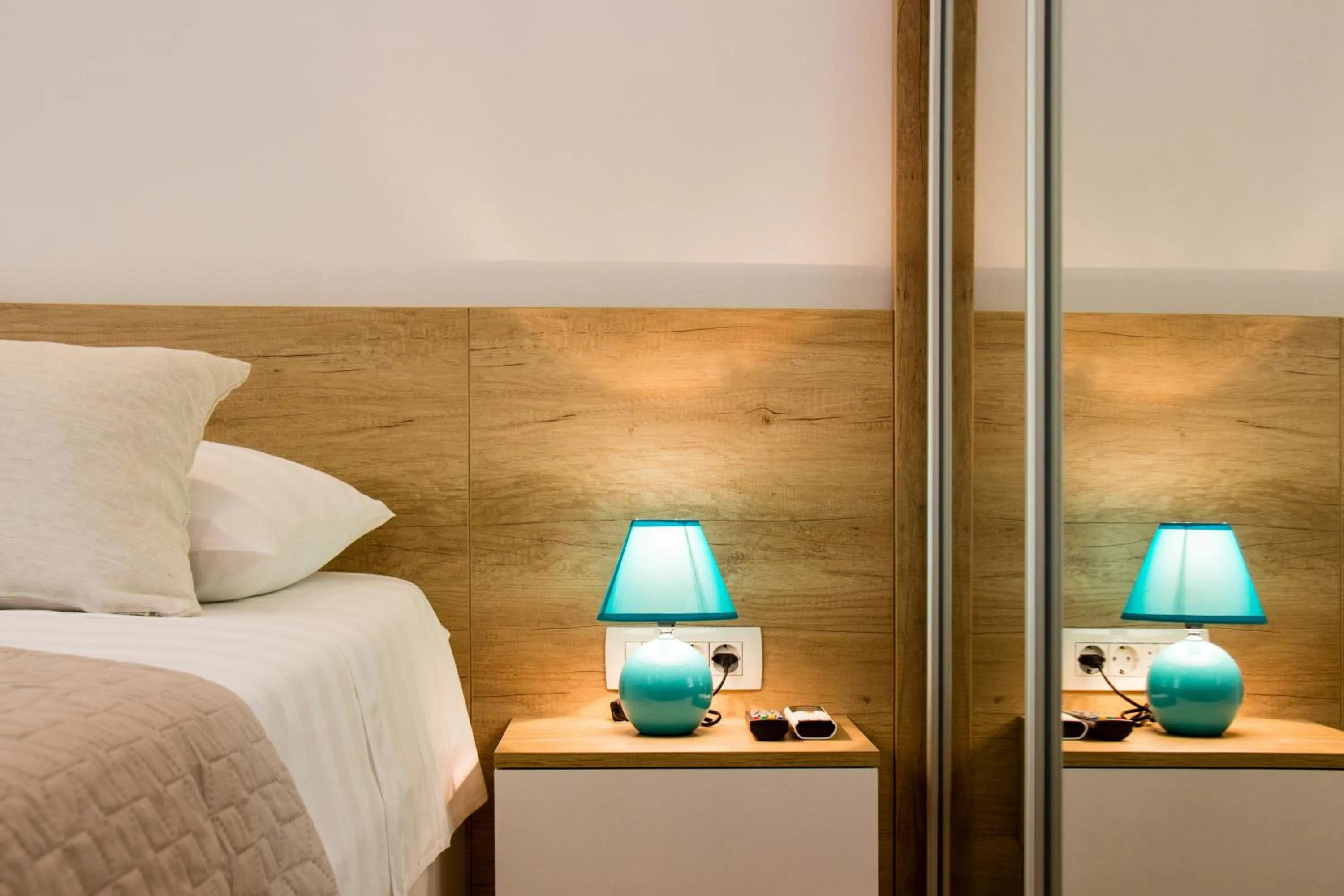 Bed in Lugo Apartments