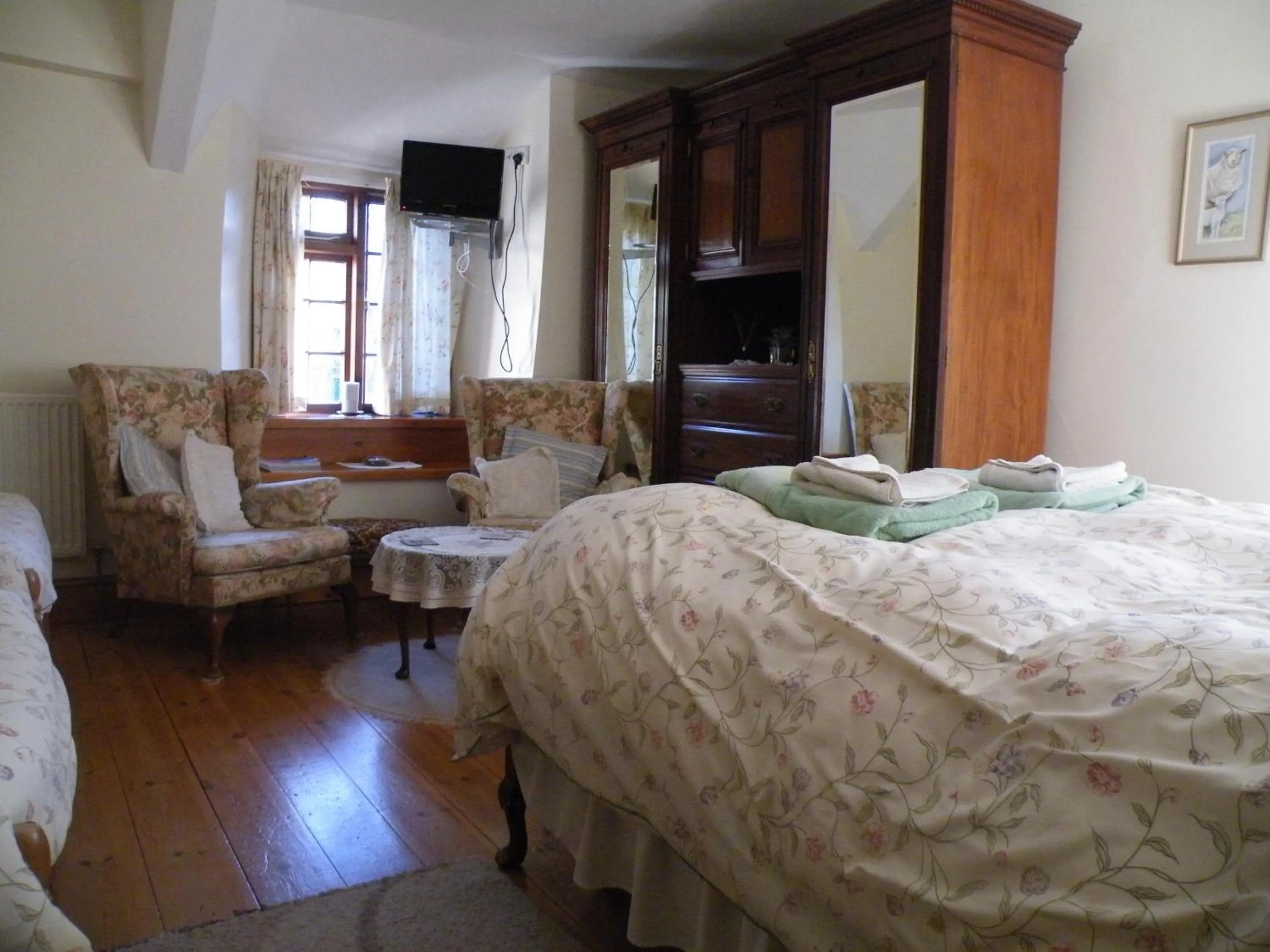 Decorative detail in Burton Farmhouse