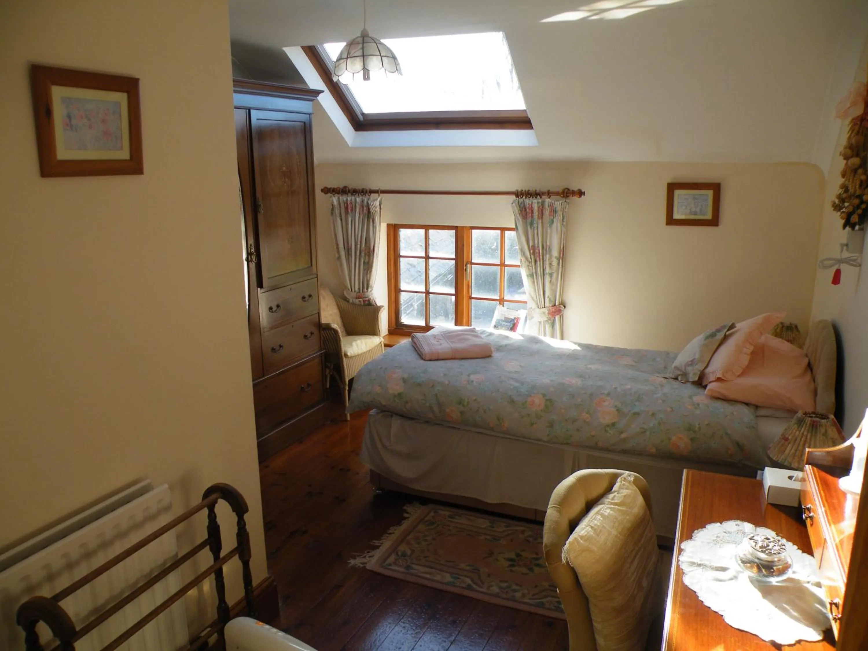 Decorative detail in Burton Farmhouse