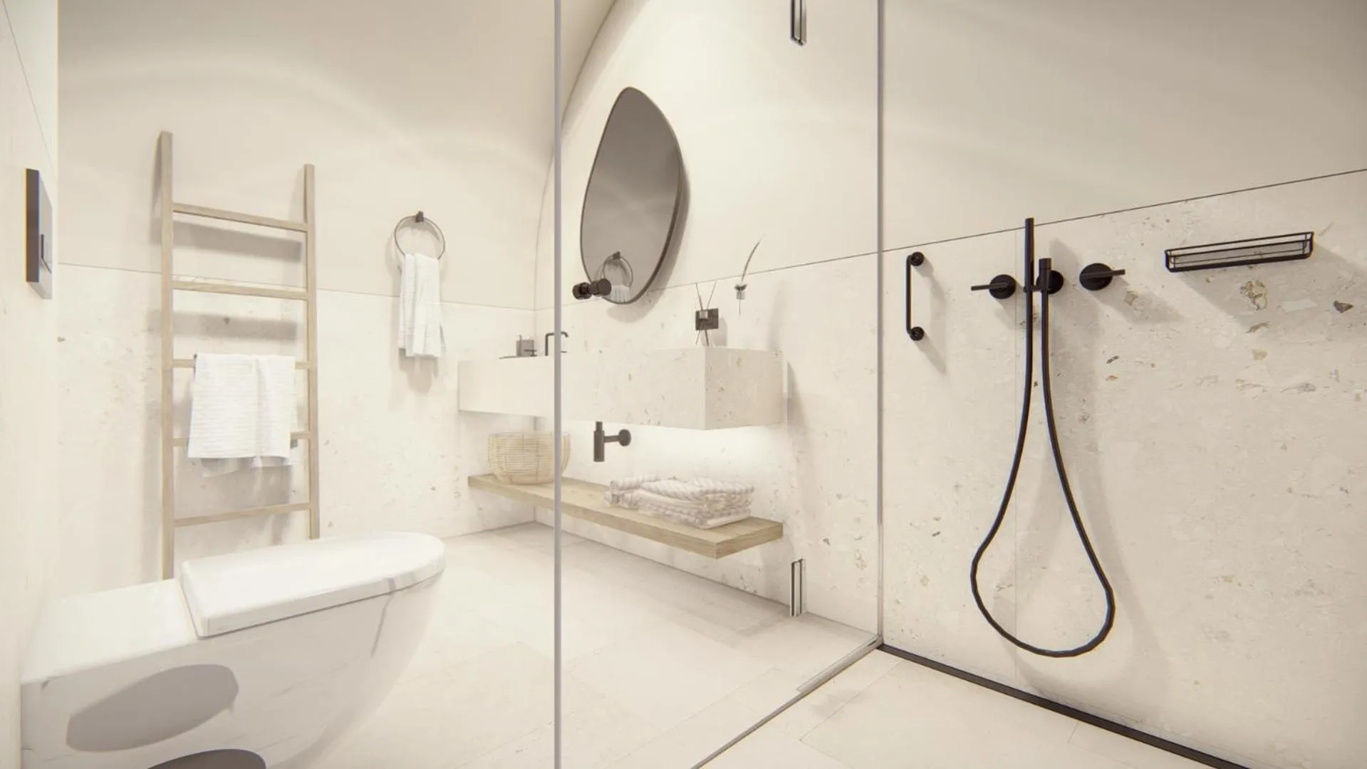 Bathroom in Seagull Hotel and Apartments