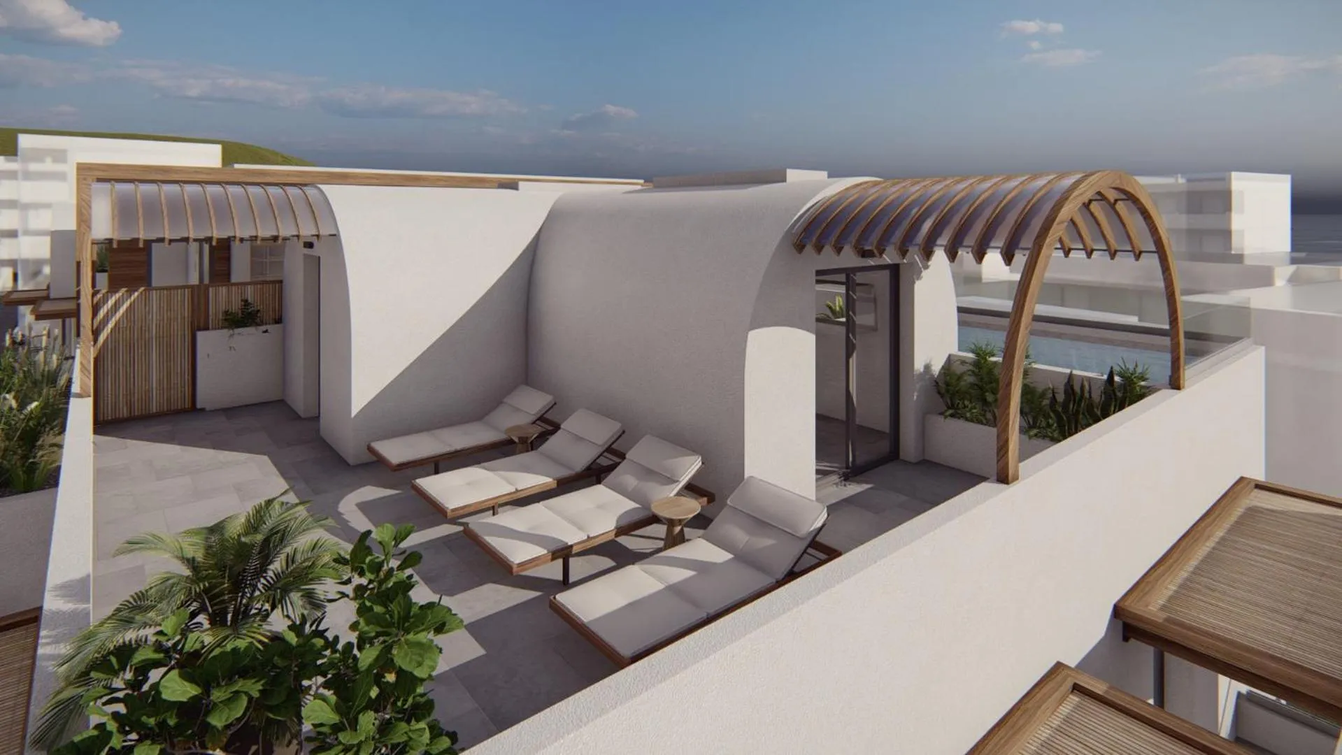 Balcony/Terrace in Seagull Hotel and Apartments