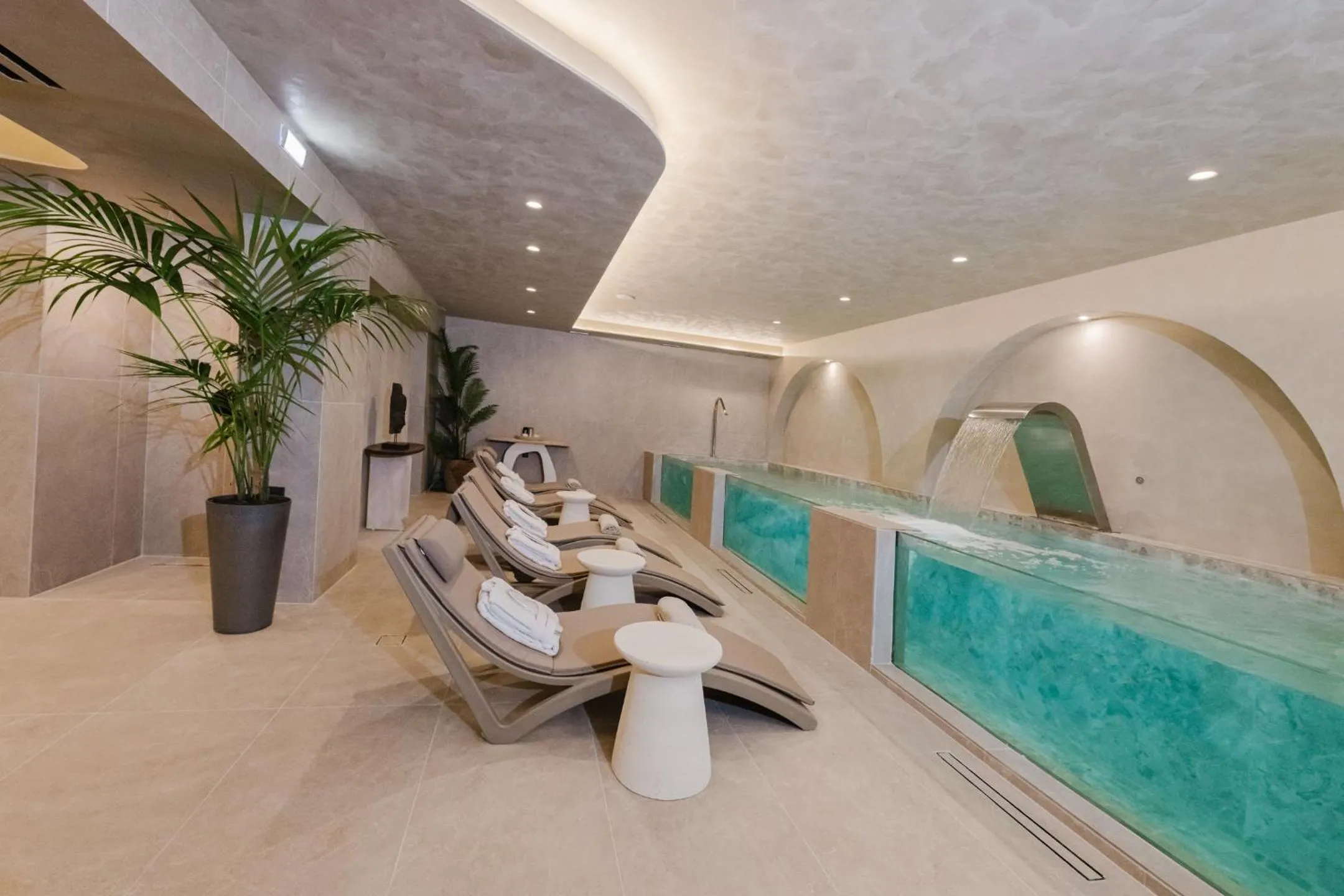 Pool view in Evexia Boutique Hotel & Spa