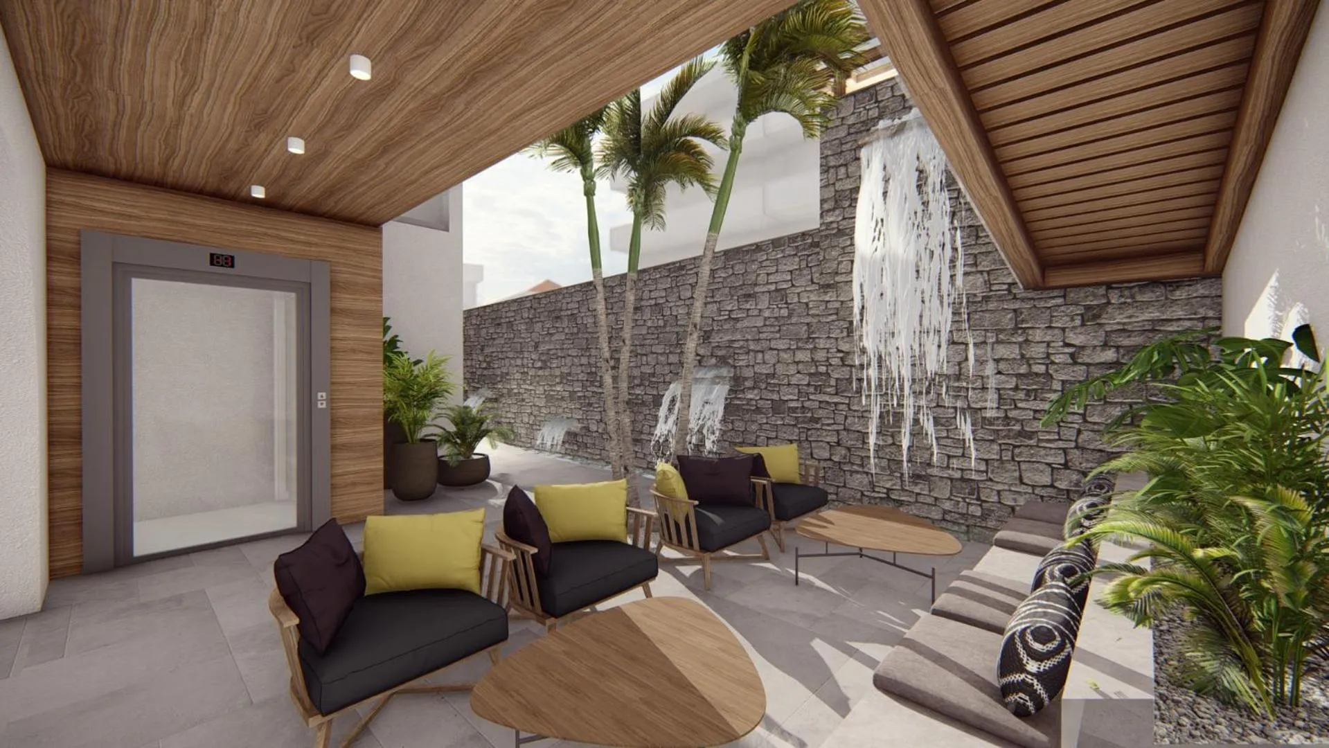 Property building in Seagull Hotel and Apartments