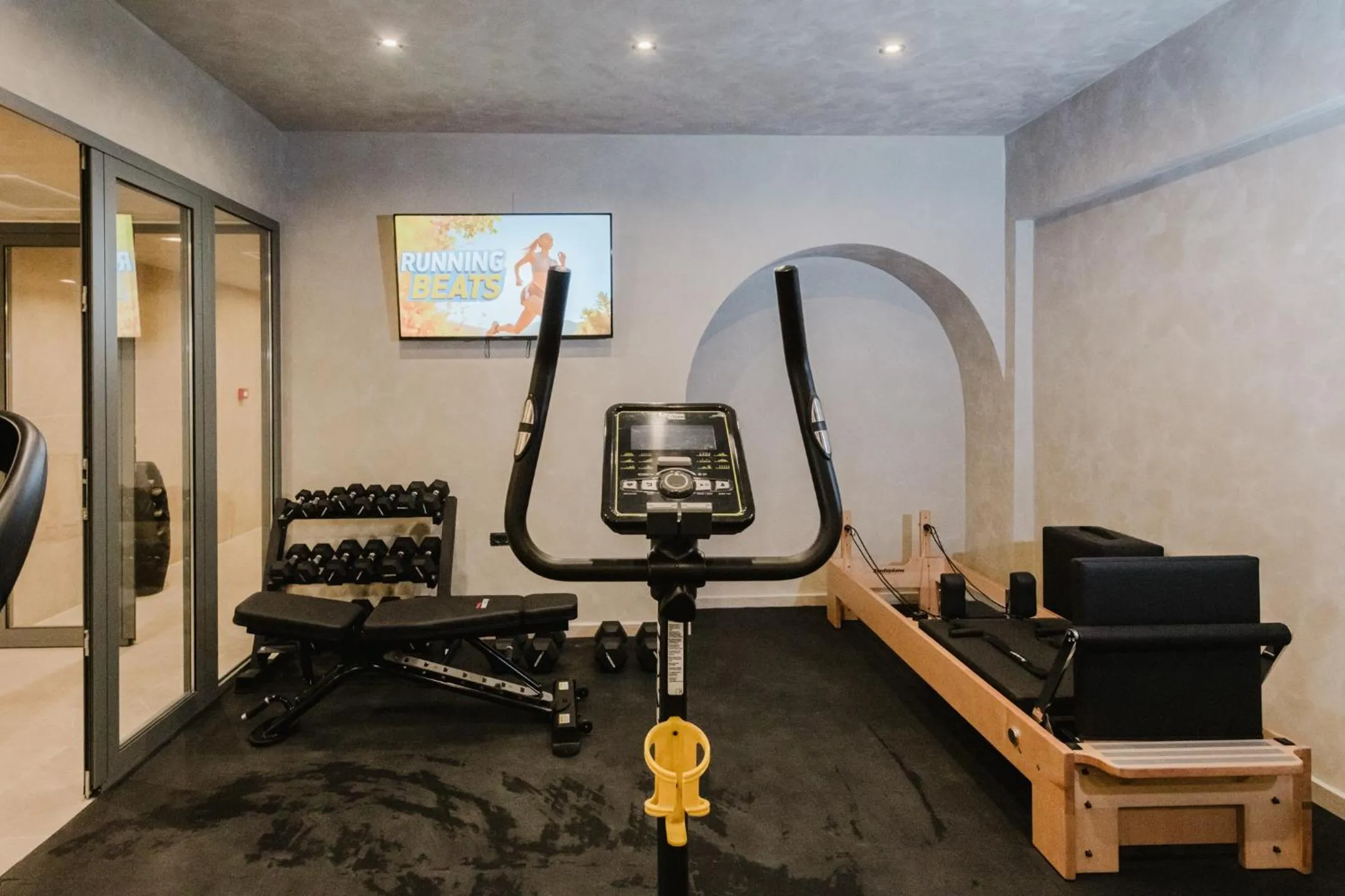 Fitness centre/facilities in Evexia Boutique Hotel & Spa
