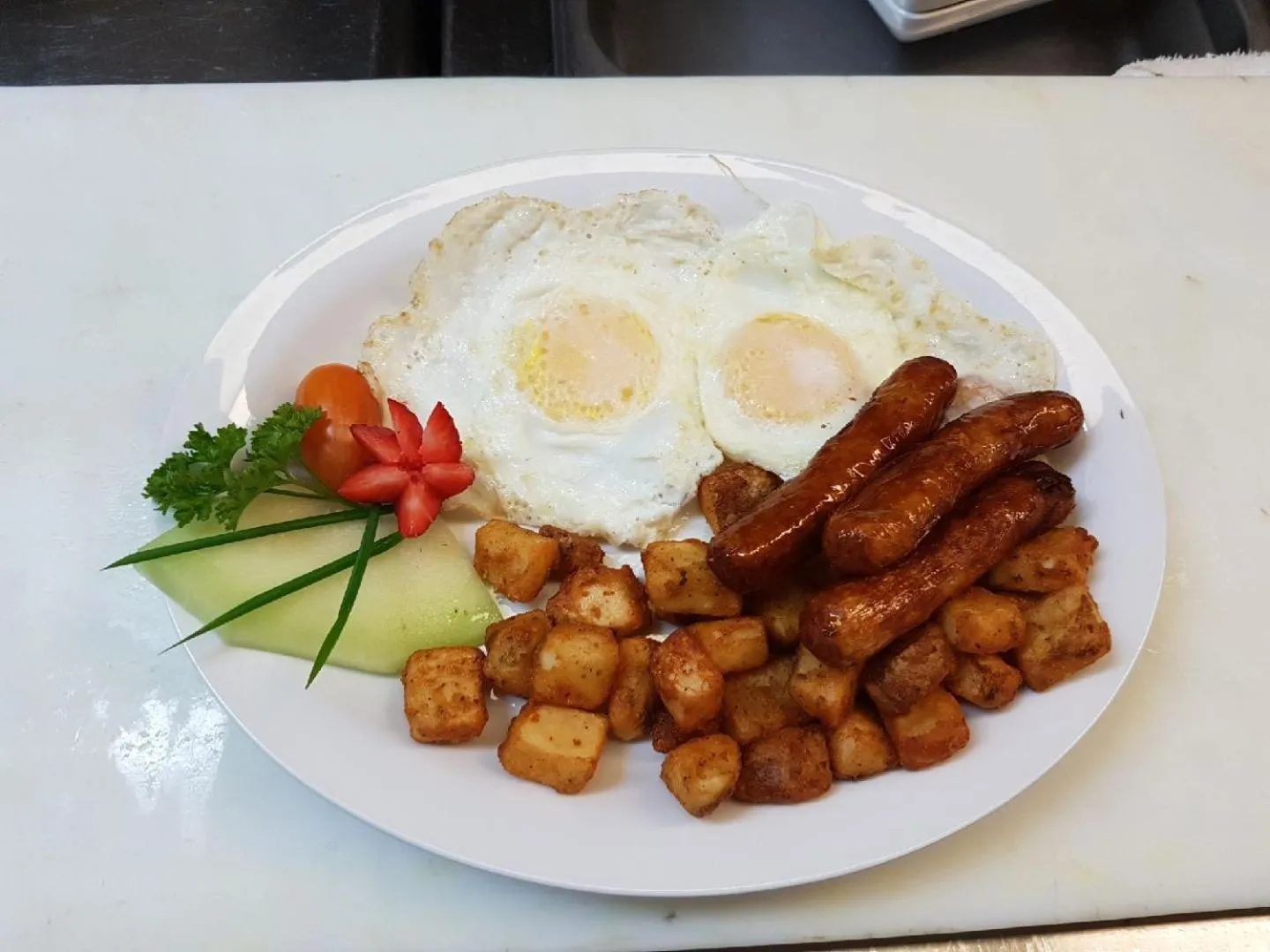 Breakfast in Coronet Hotel