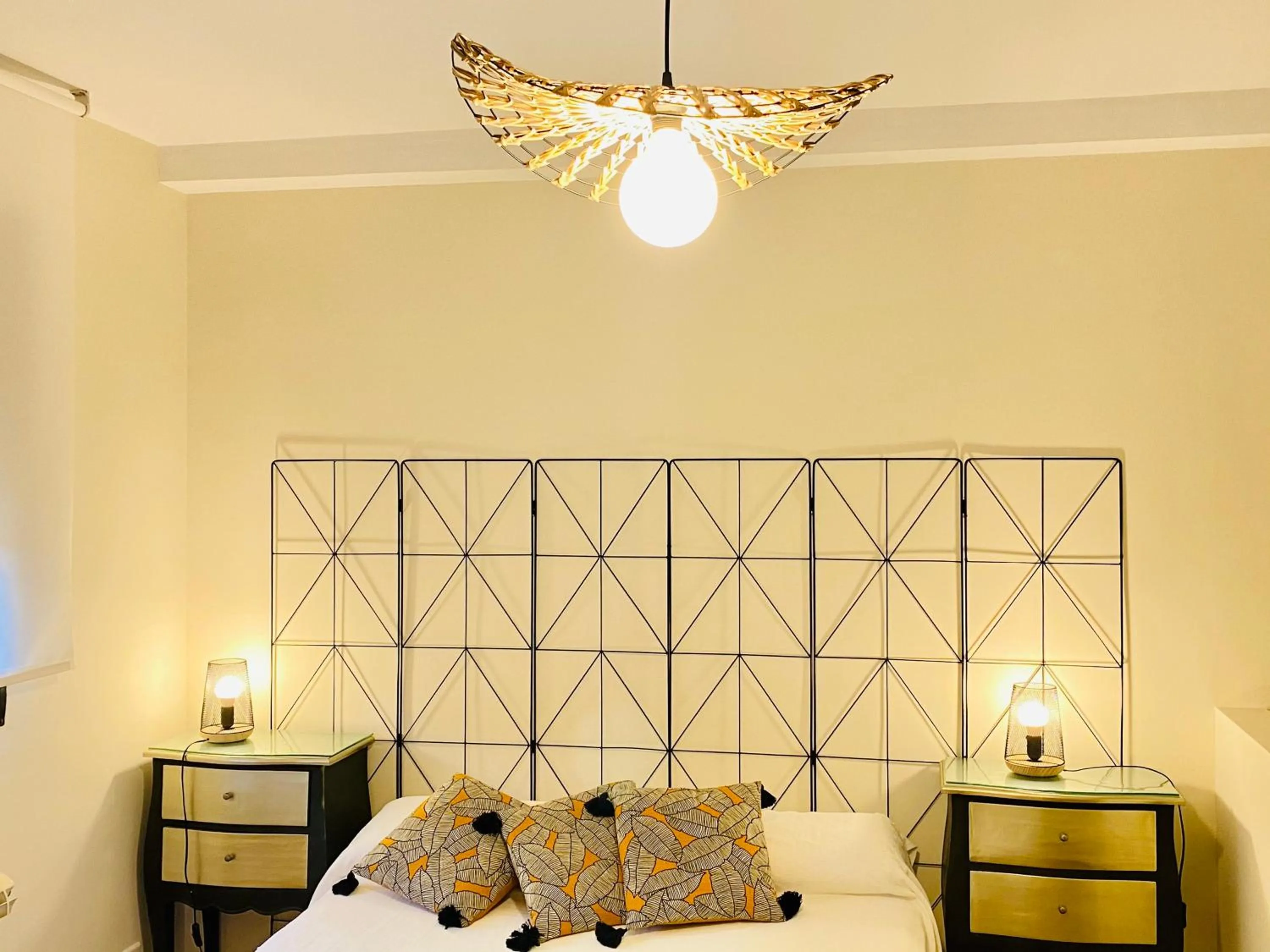 Decorative detail, Bed in Chinchon Spa