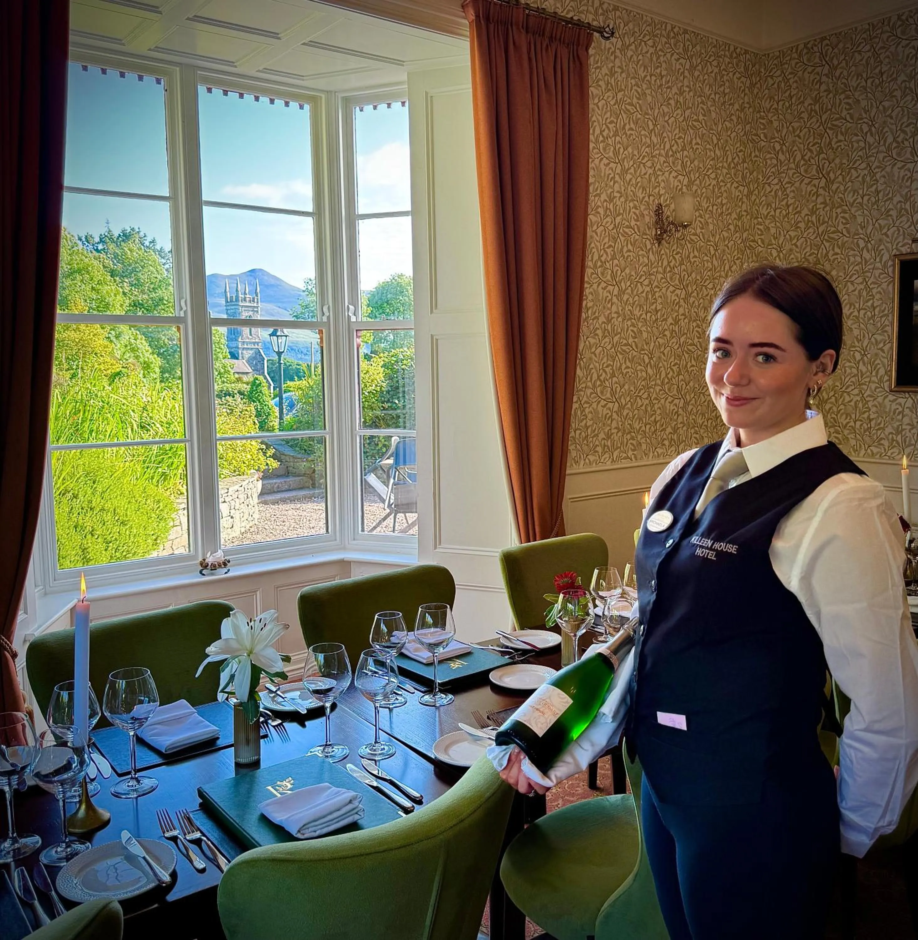 Restaurant/places to eat in Killeen House Hotel