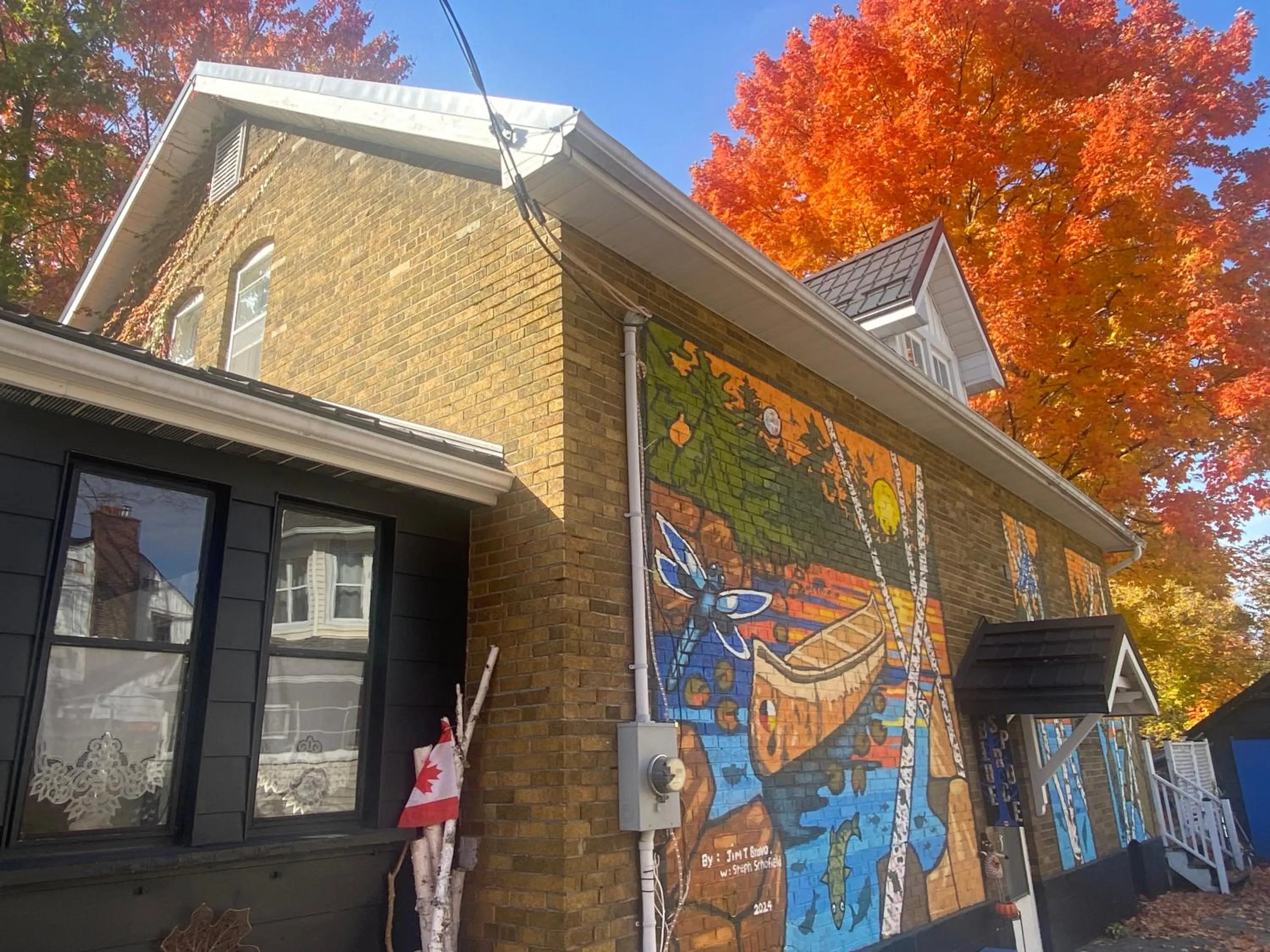 Property building in Blue Spruce Bed and Breakfast Muskoka