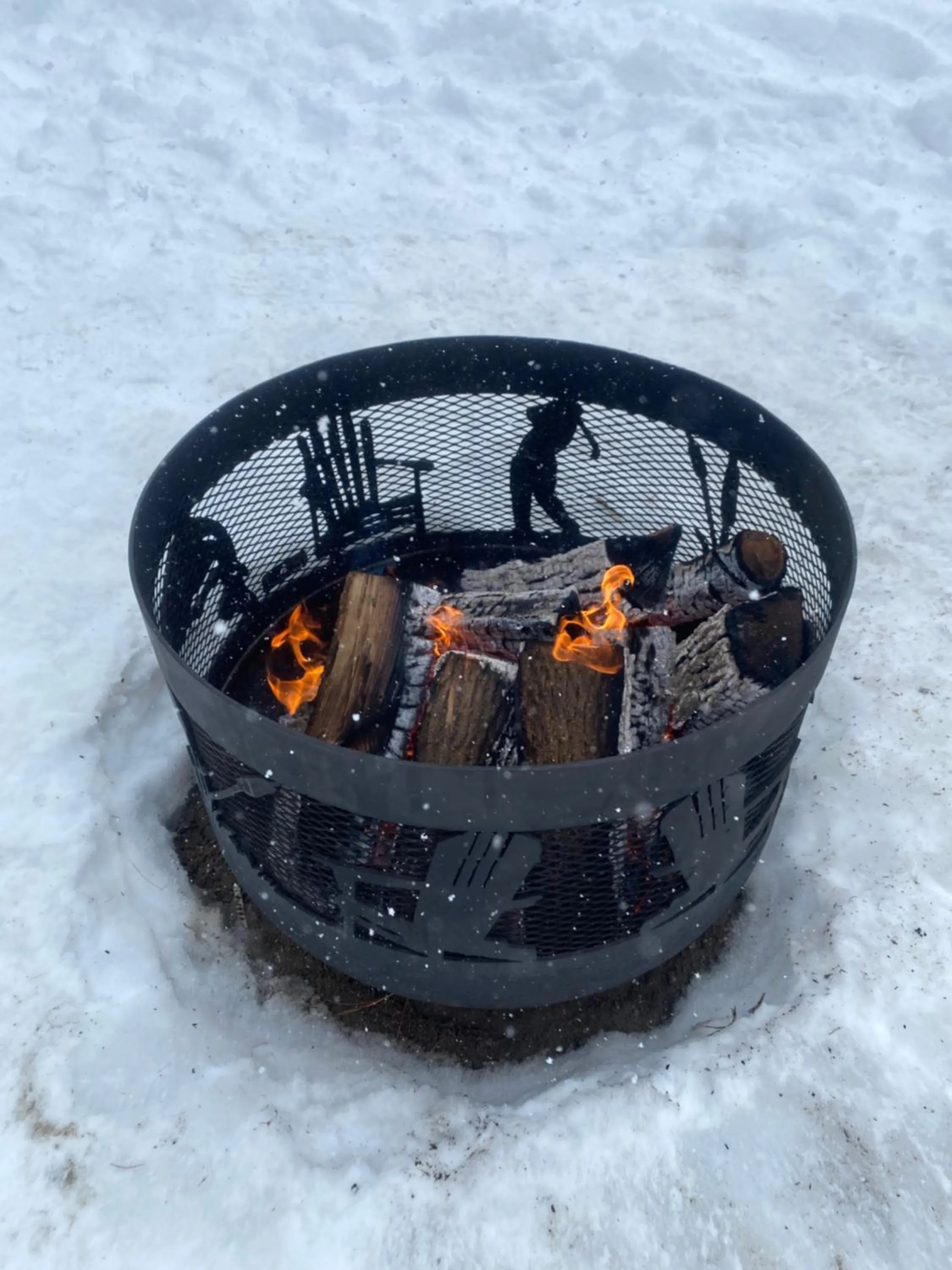 Winter in Blue Spruce Bed and Breakfast Muskoka